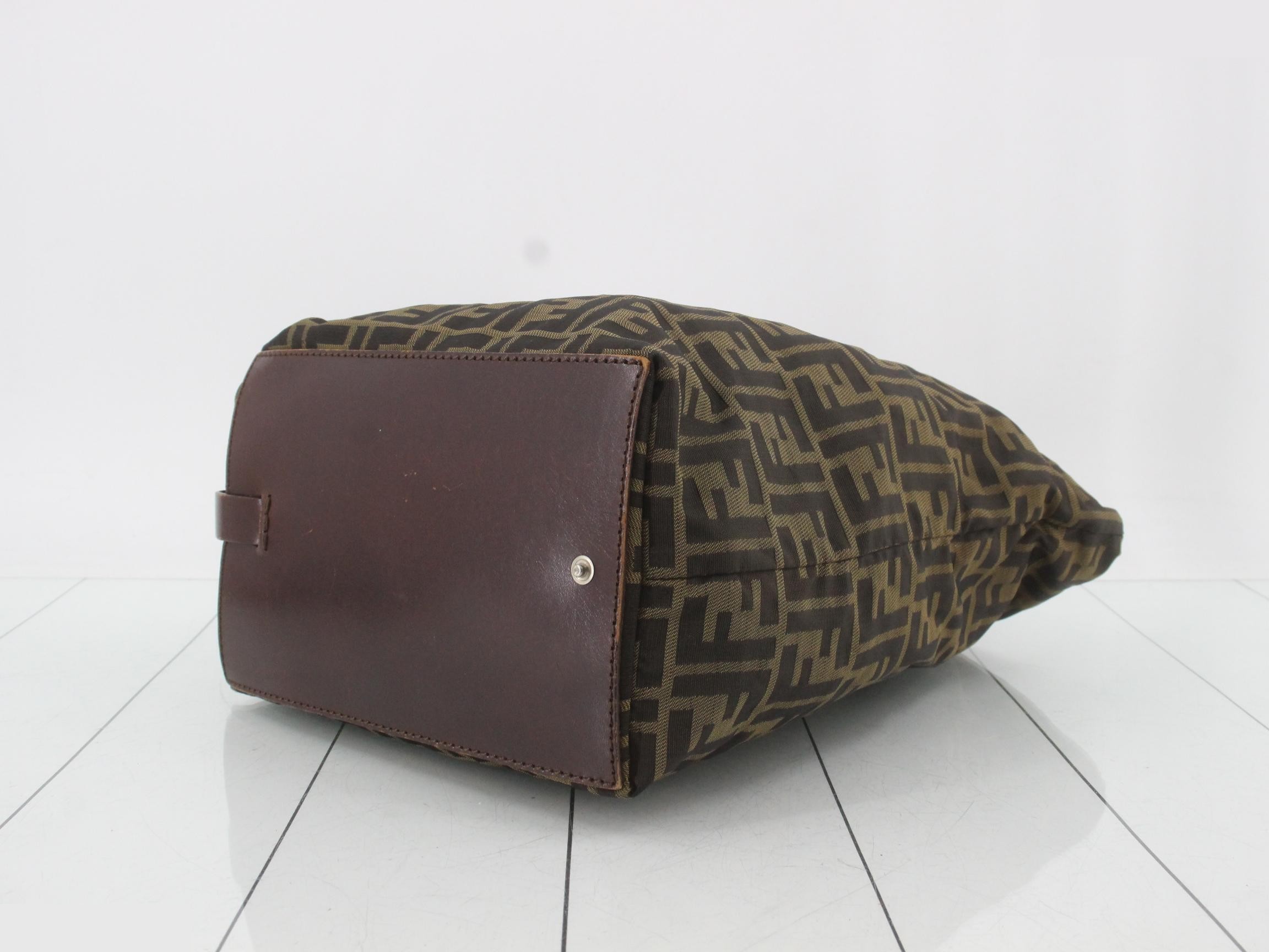 ZUCCA FF pattern tote bag, canvas — view 6