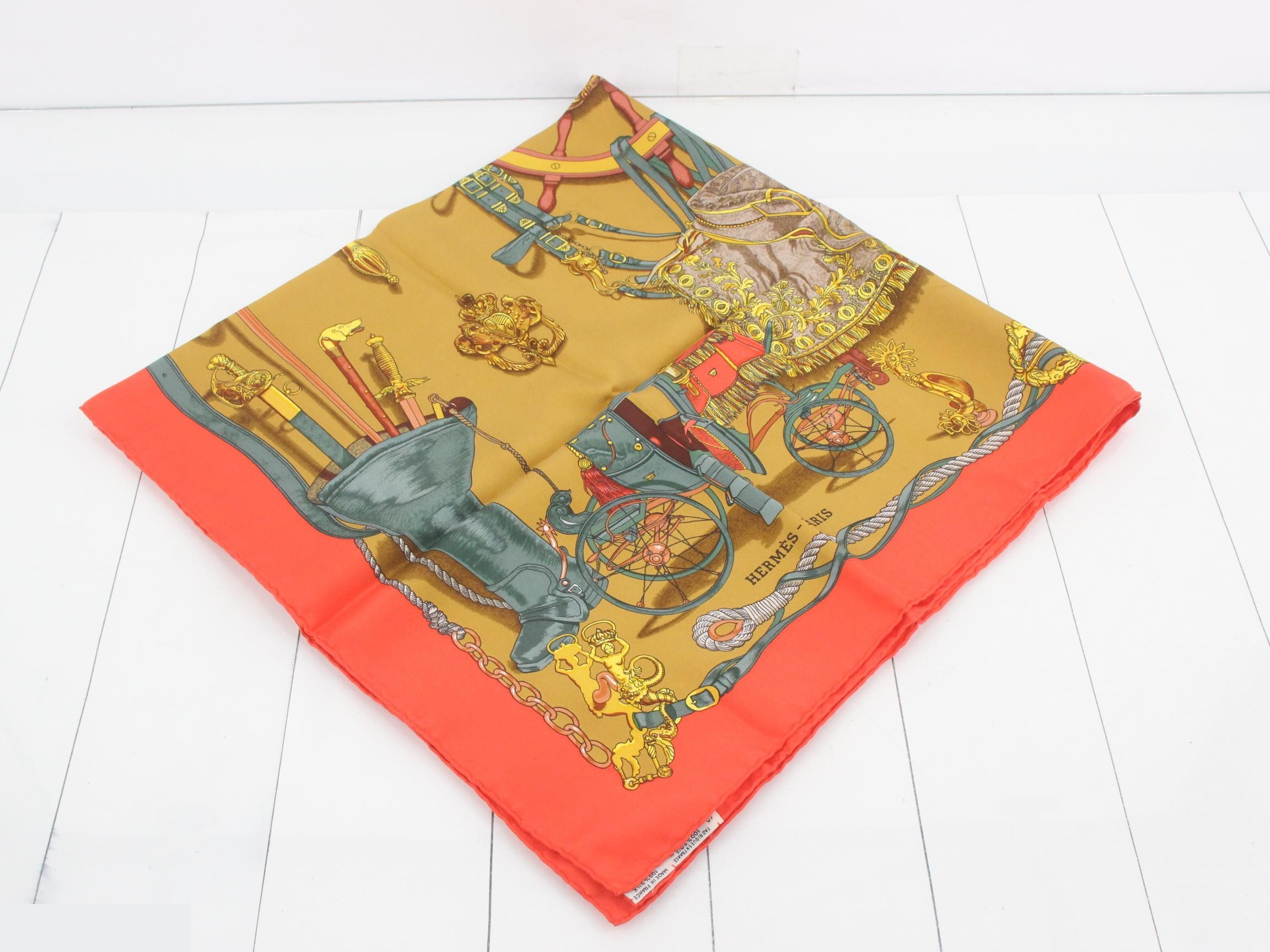 Scarf with tag