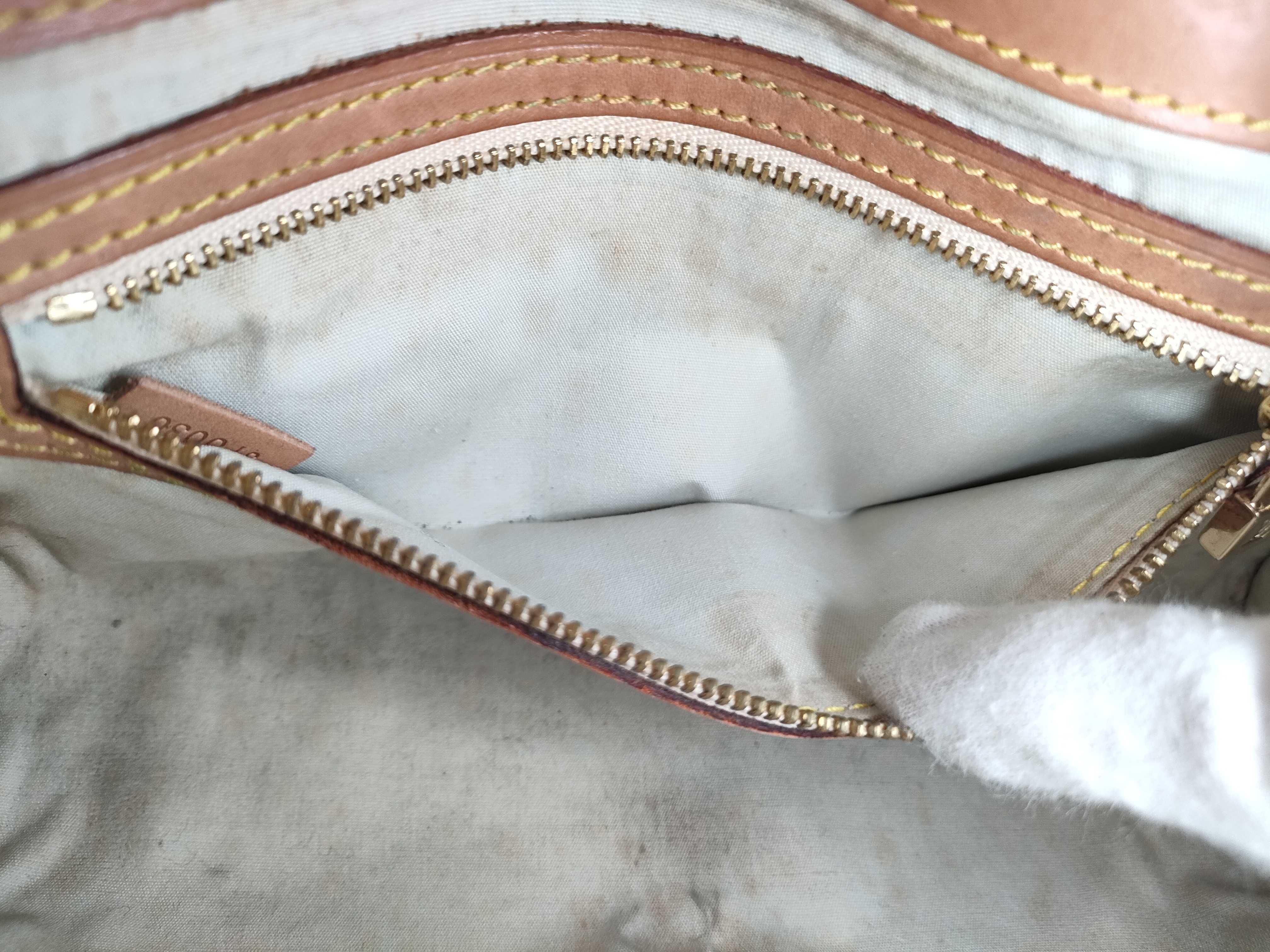 Monogram Mini Louis Vuitton Blue Monogram Mini Camille M92002 Shoulder Bag — view 12
