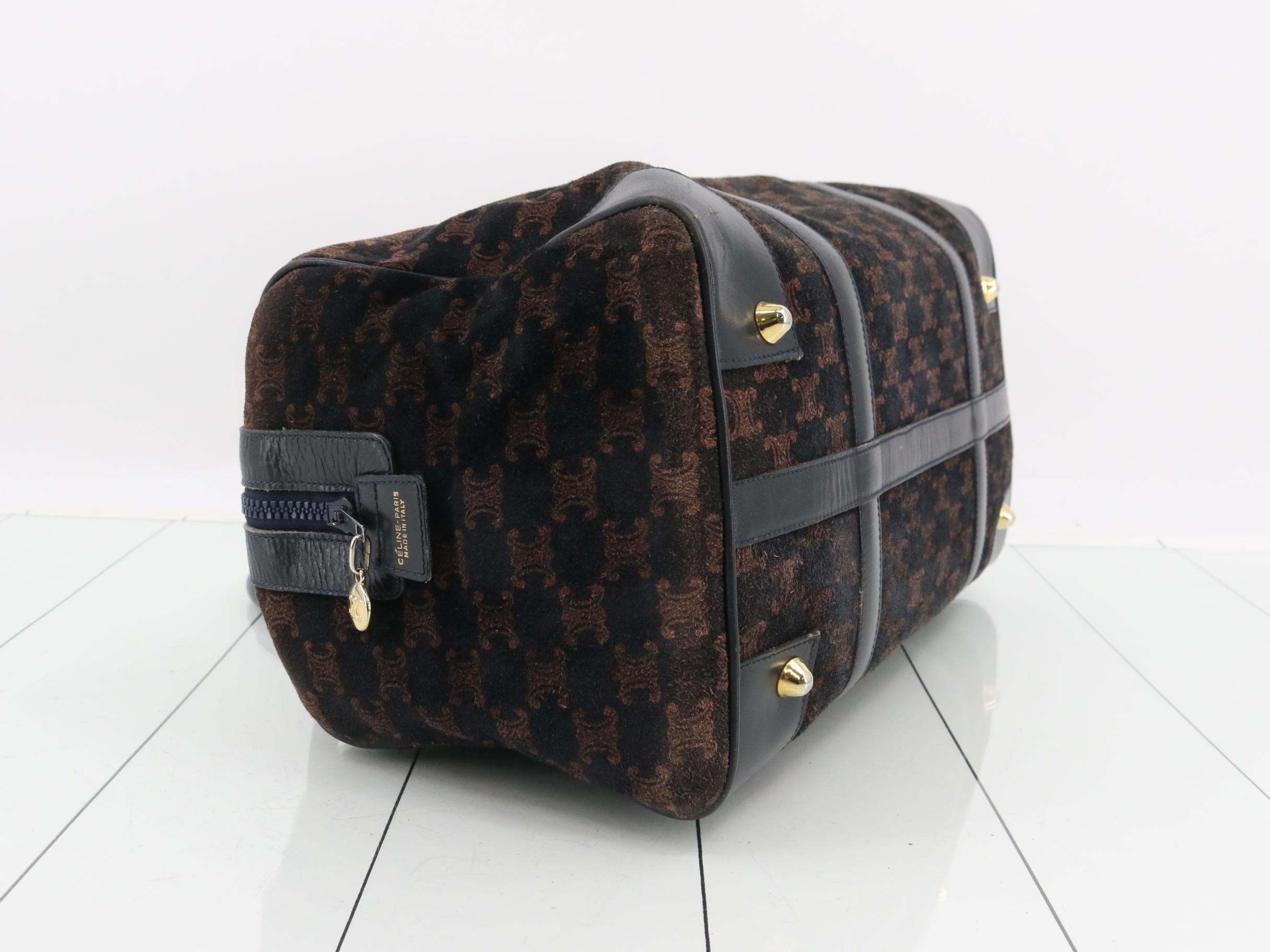 Suede Macadam Mini Boston Bag — view 5
