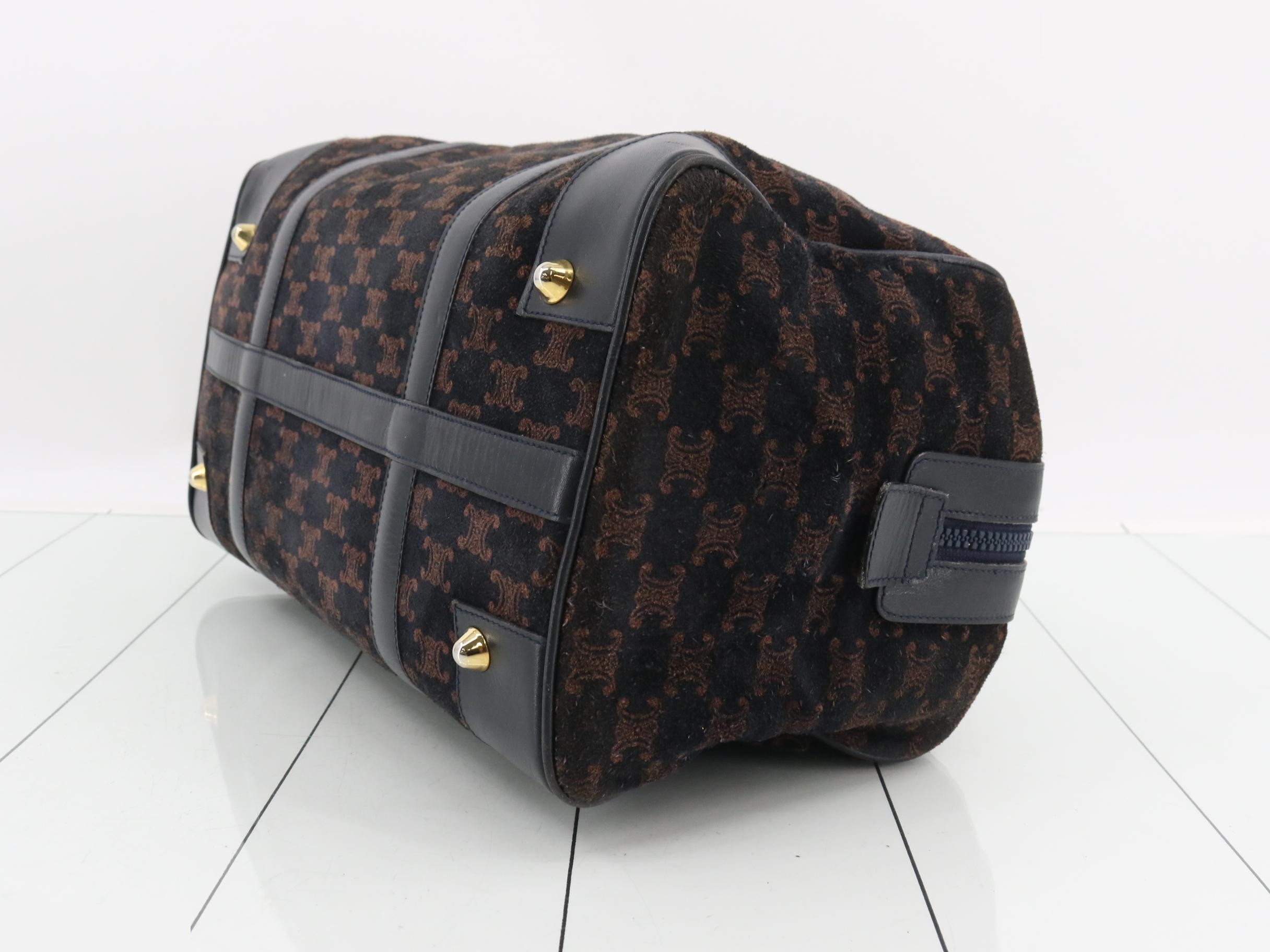 Suede Macadam Mini Boston Bag — view 6