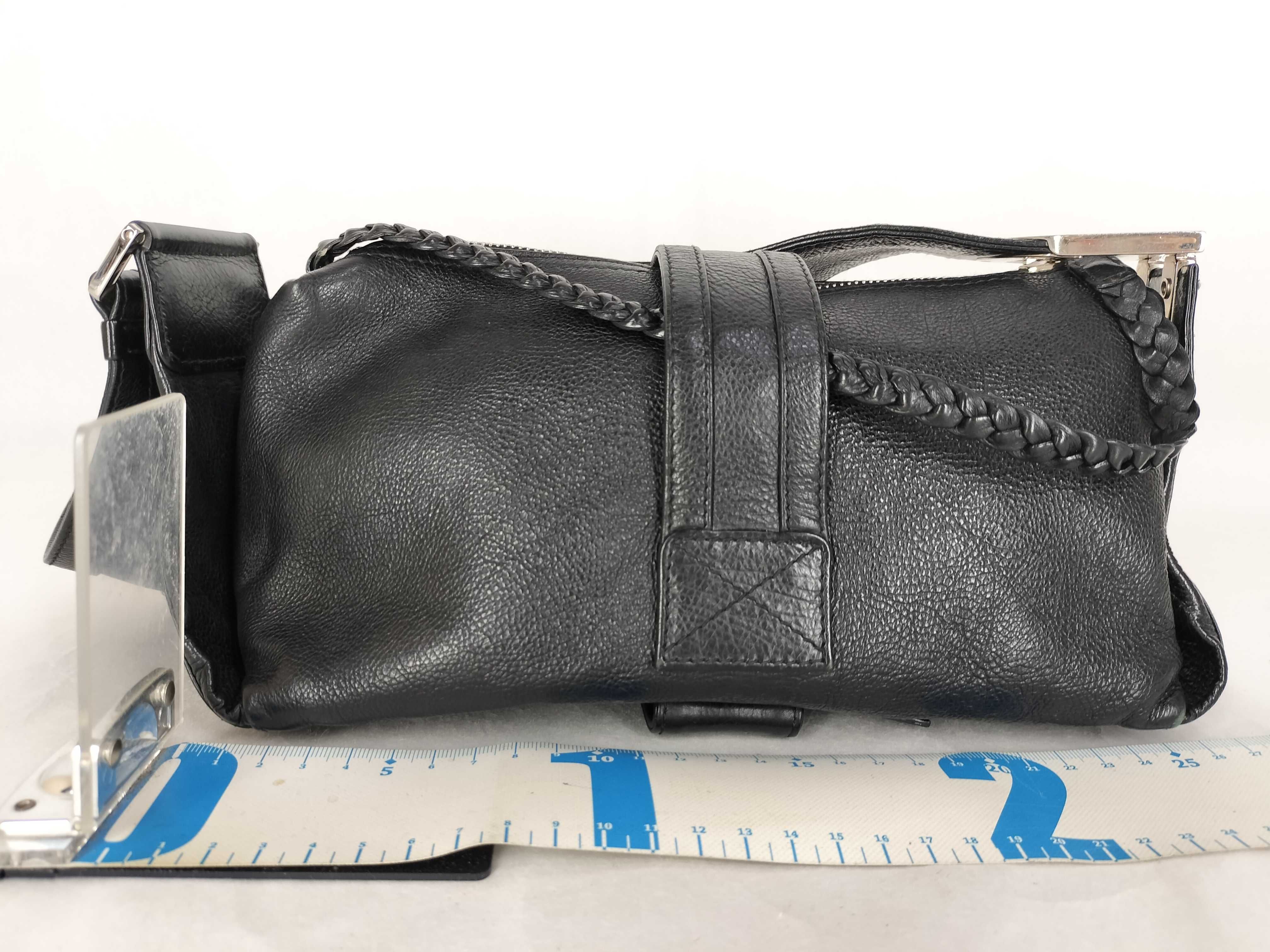 Flight Black Shoulder Bag — view 2
