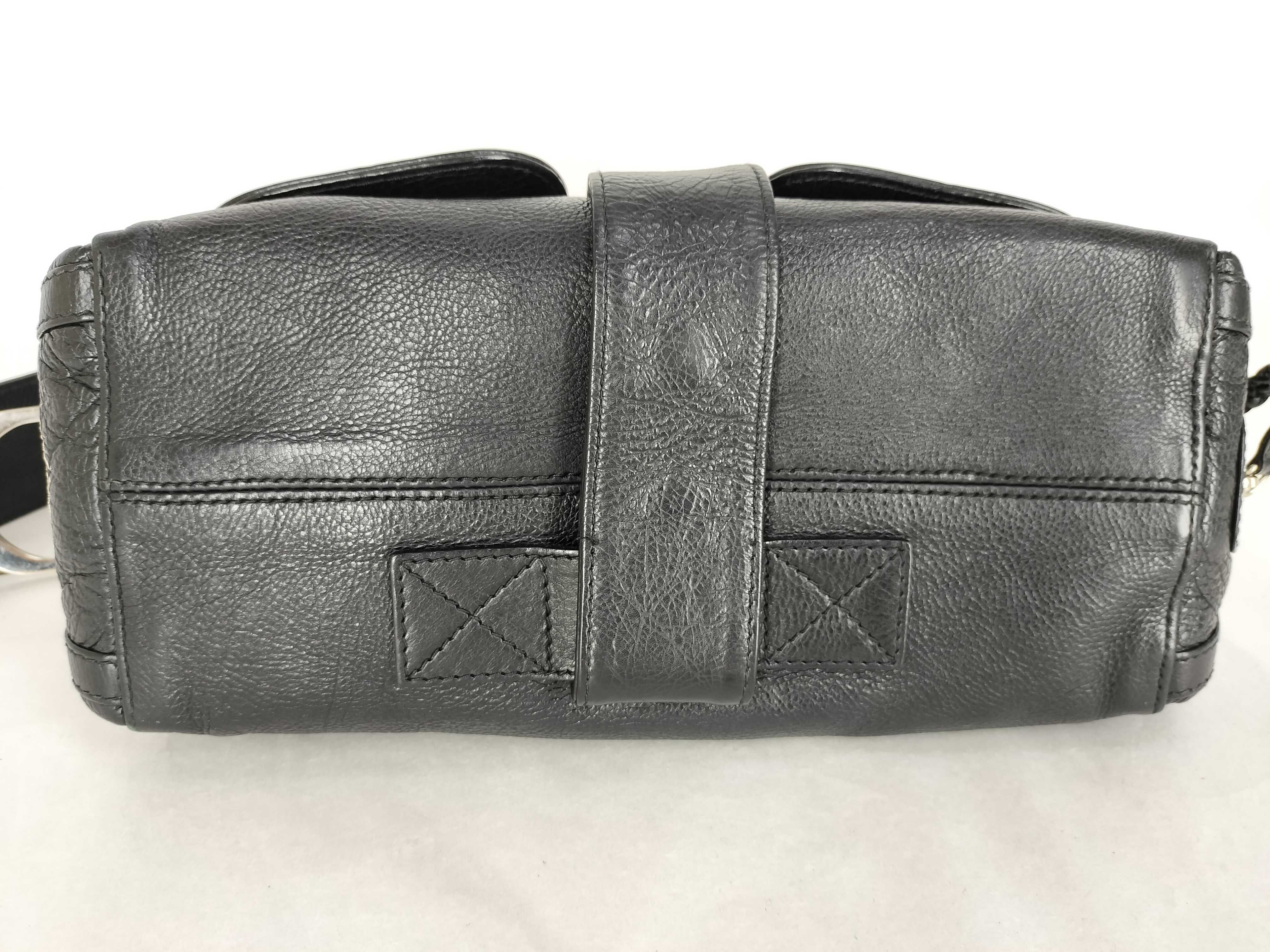 Flight Black Shoulder Bag — view 8