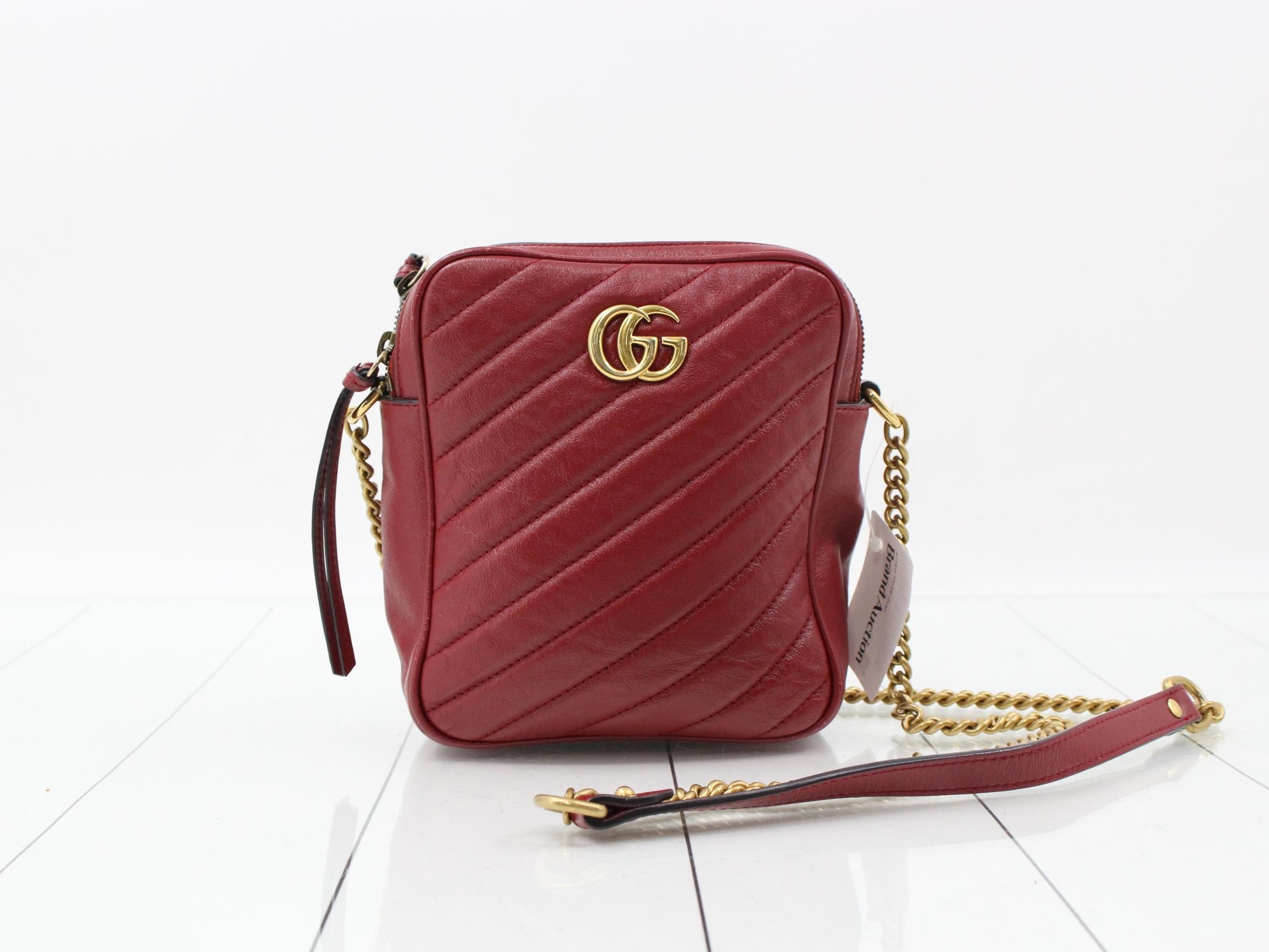 GG Marmont Quilted Shoulder Bag