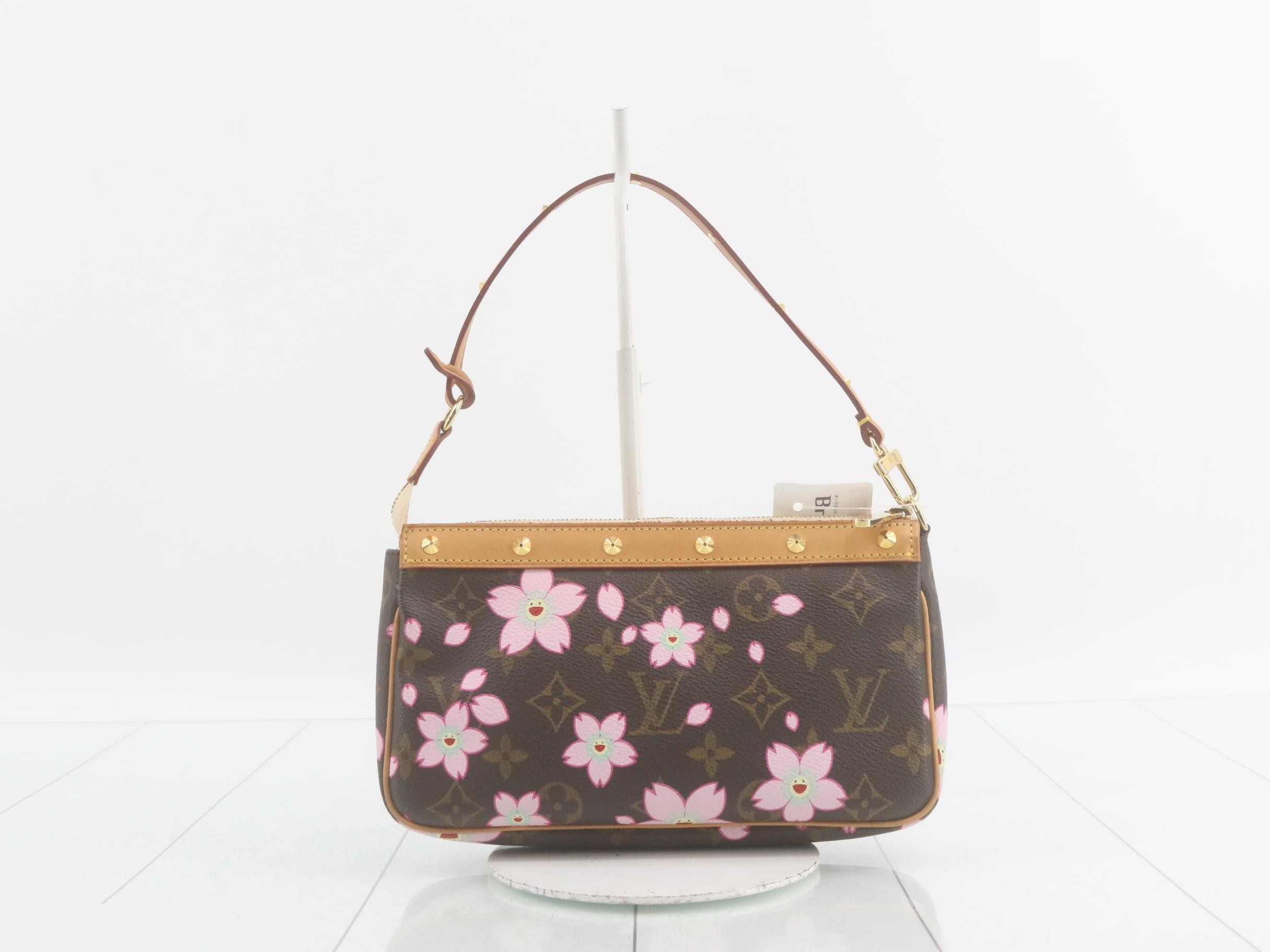 Monogram Cherry Blossom - Takashi Murakami - Pochette Accessoires — view 2