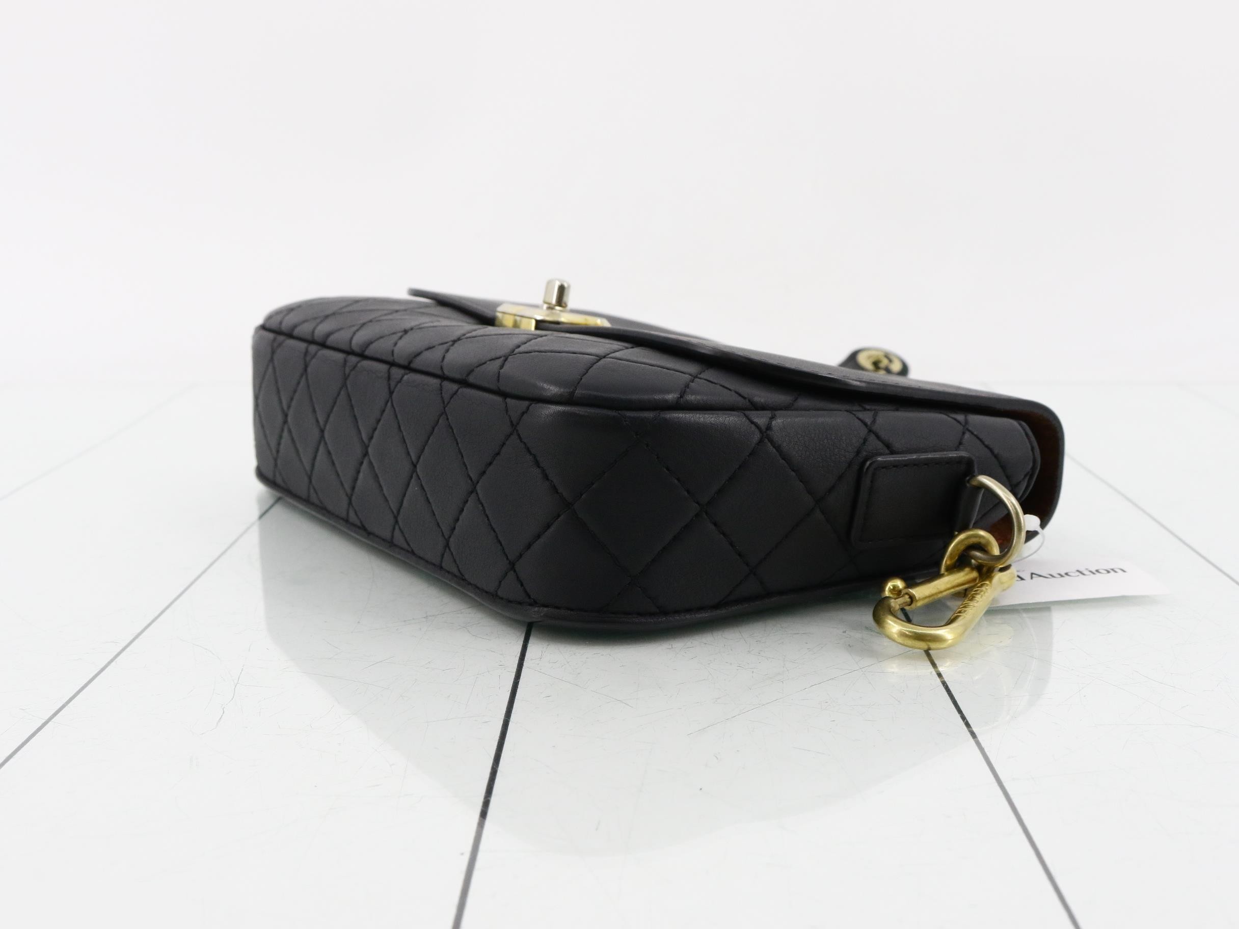 Matelassé Chain Shoulder Bag — view 6