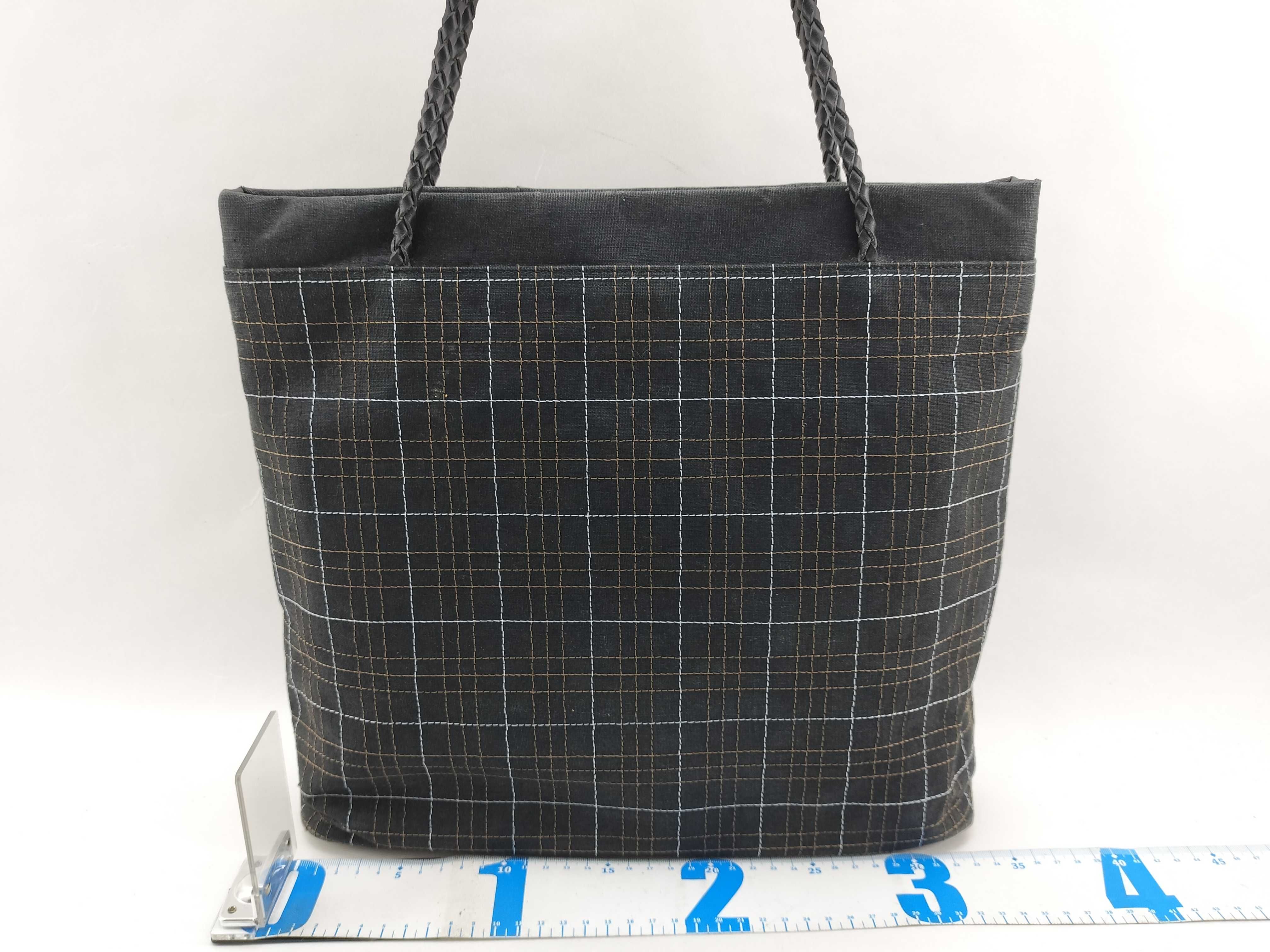bag, black tote bag — view 2