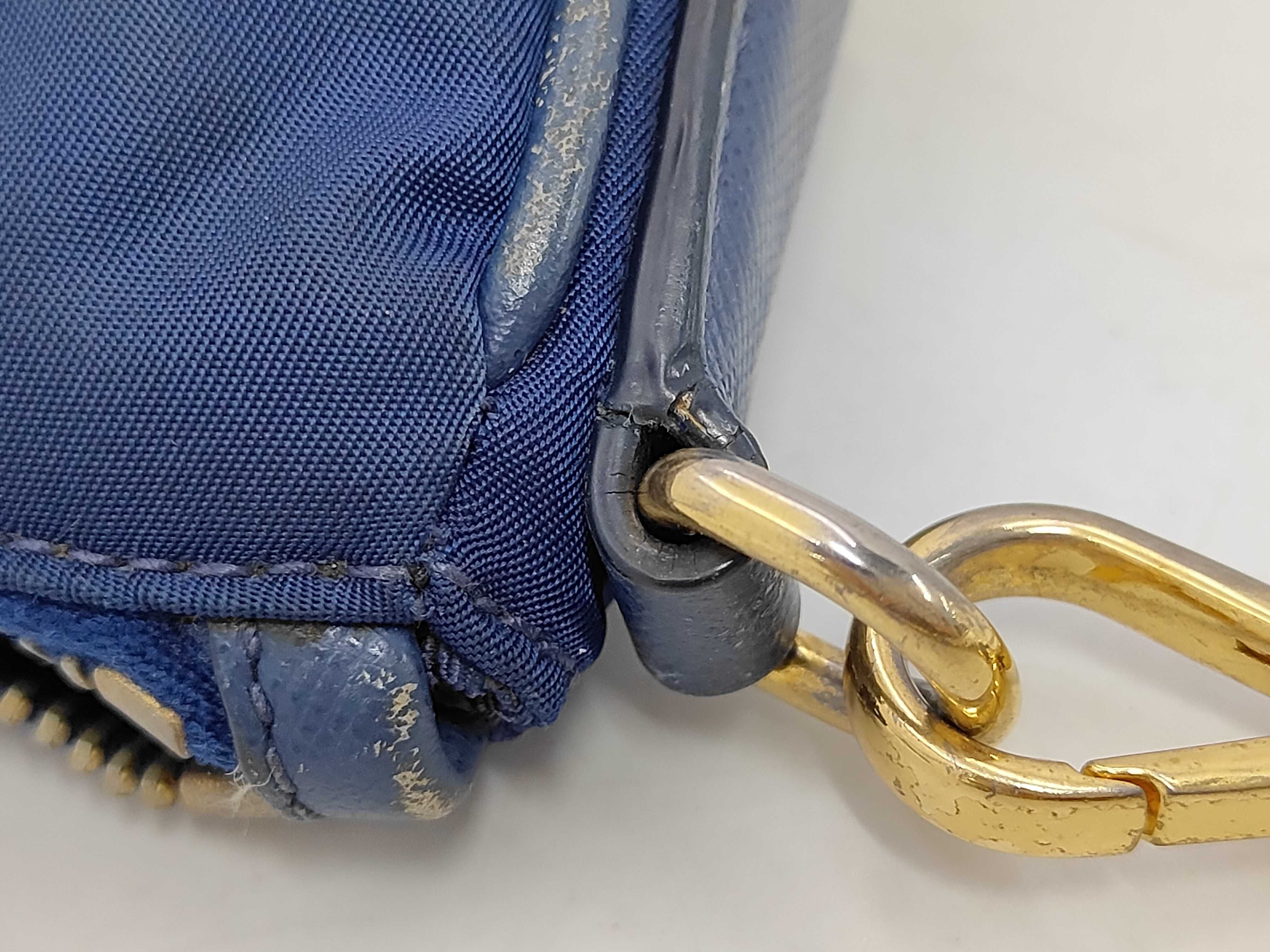 Saffiano Leather Chain Shoulder Bag — view 6