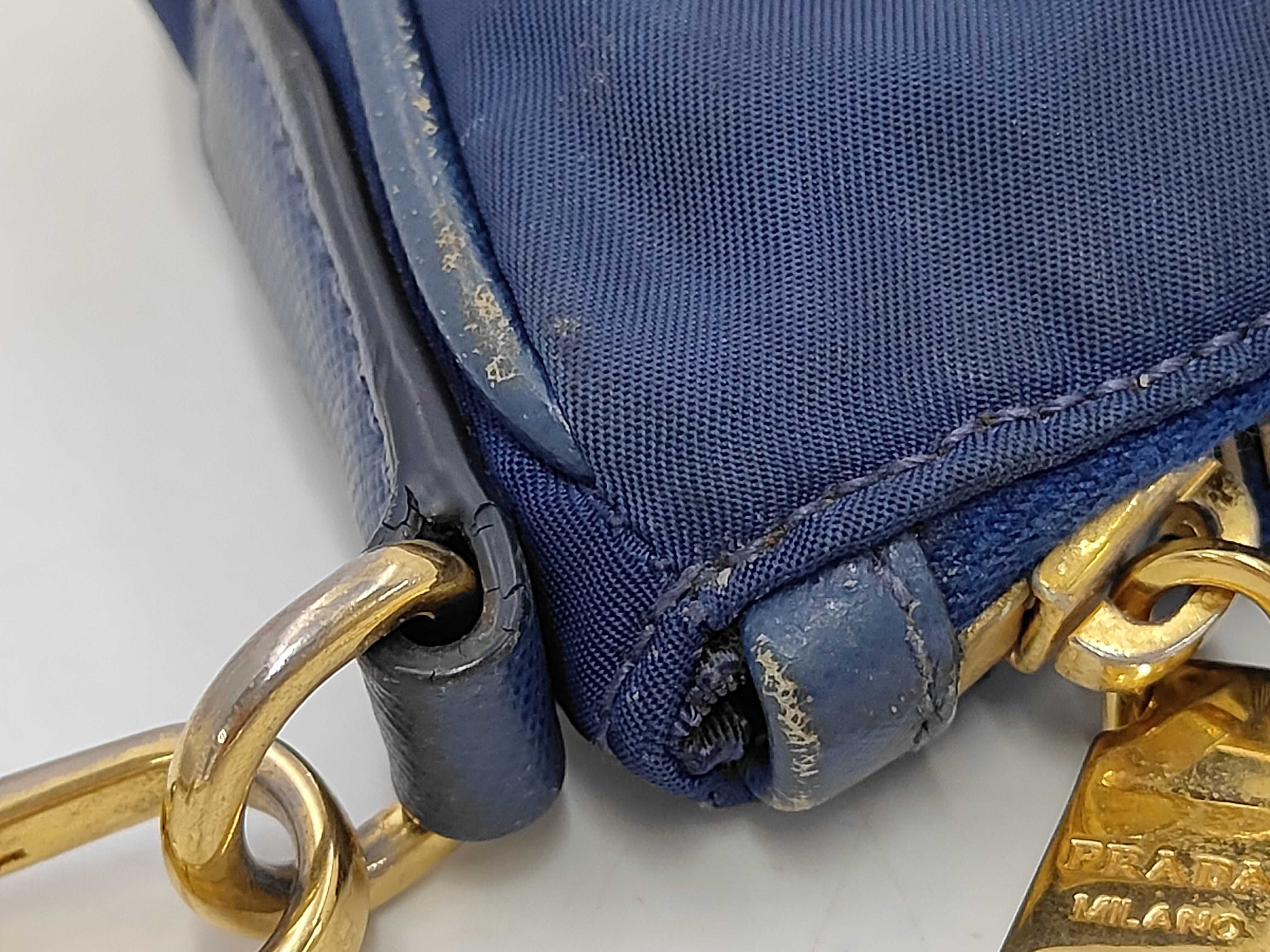 Saffiano Leather Chain Shoulder Bag — view 8