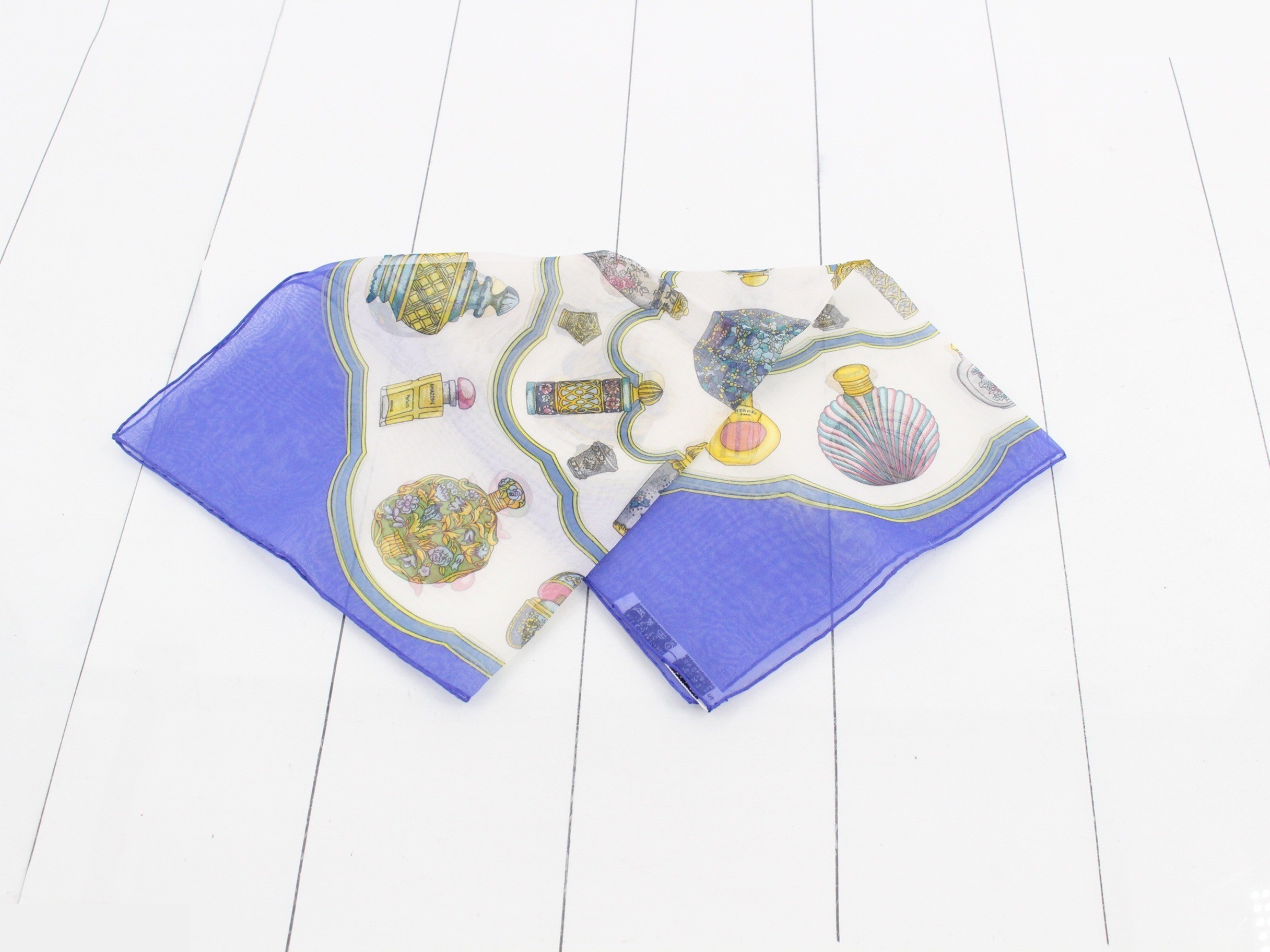 Hermès Carre 45 Silk Chiffon Scarf Silk Muslin — view 3