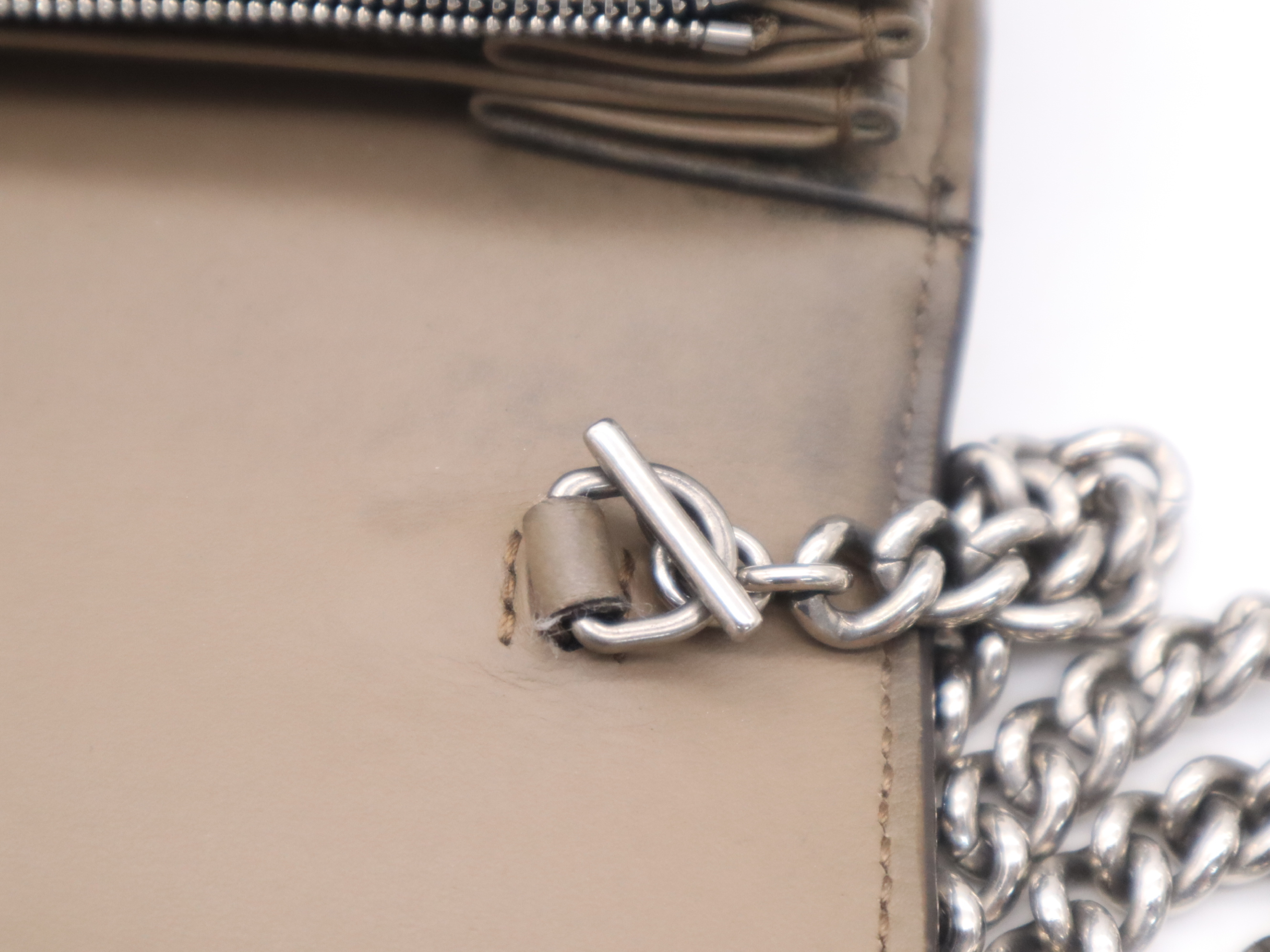 401231 GG Supreme Dionysus Chain Shoulder Bag, Beige, Silver Hardware, with Dust Bag. — view 8