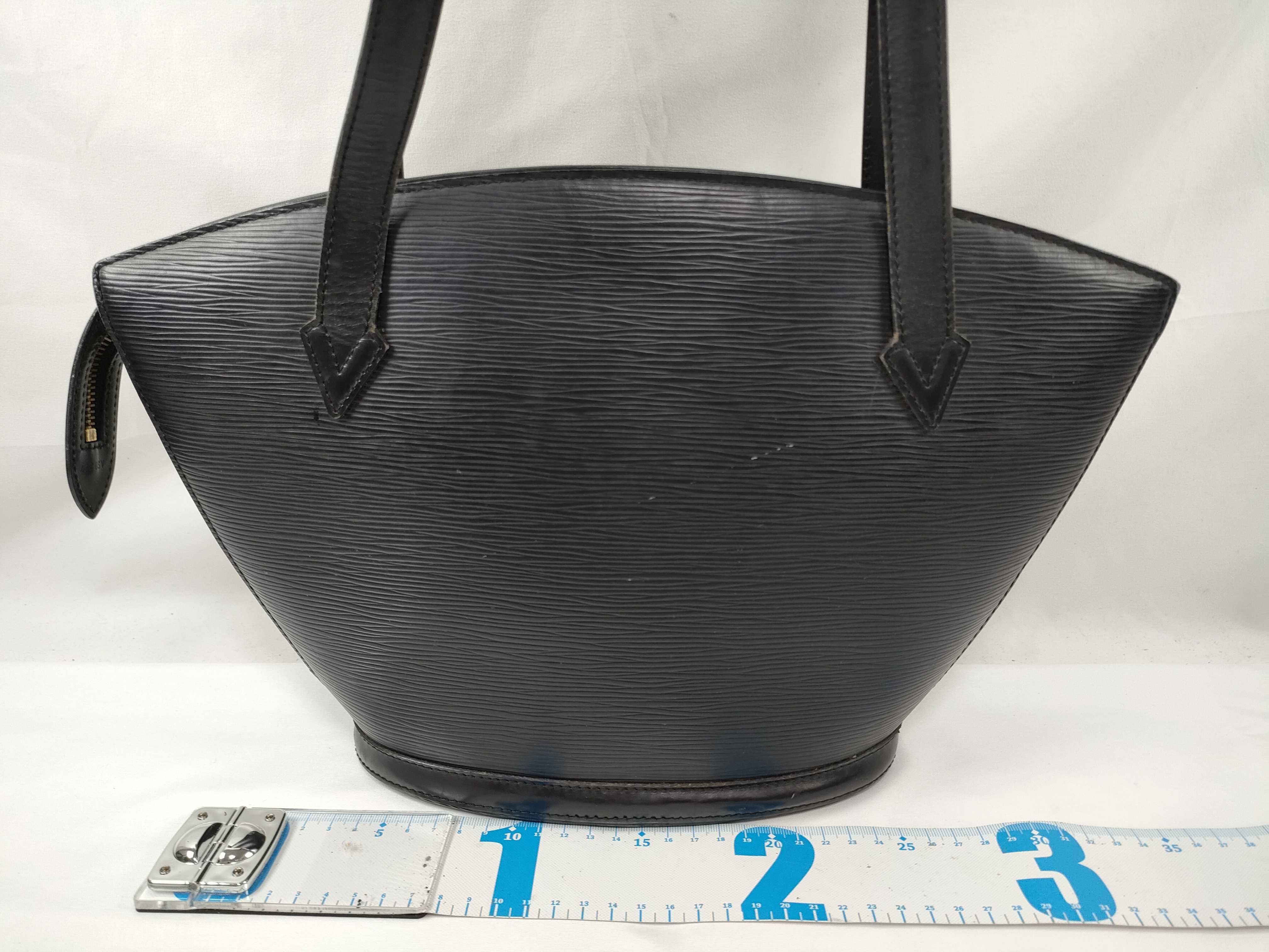 Monogram M52272 Epi Saint Jacques Noir Handbag — view 2