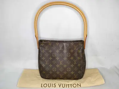 Monogram Looping MM M51146 Brown FL1011 Shoulder Bag