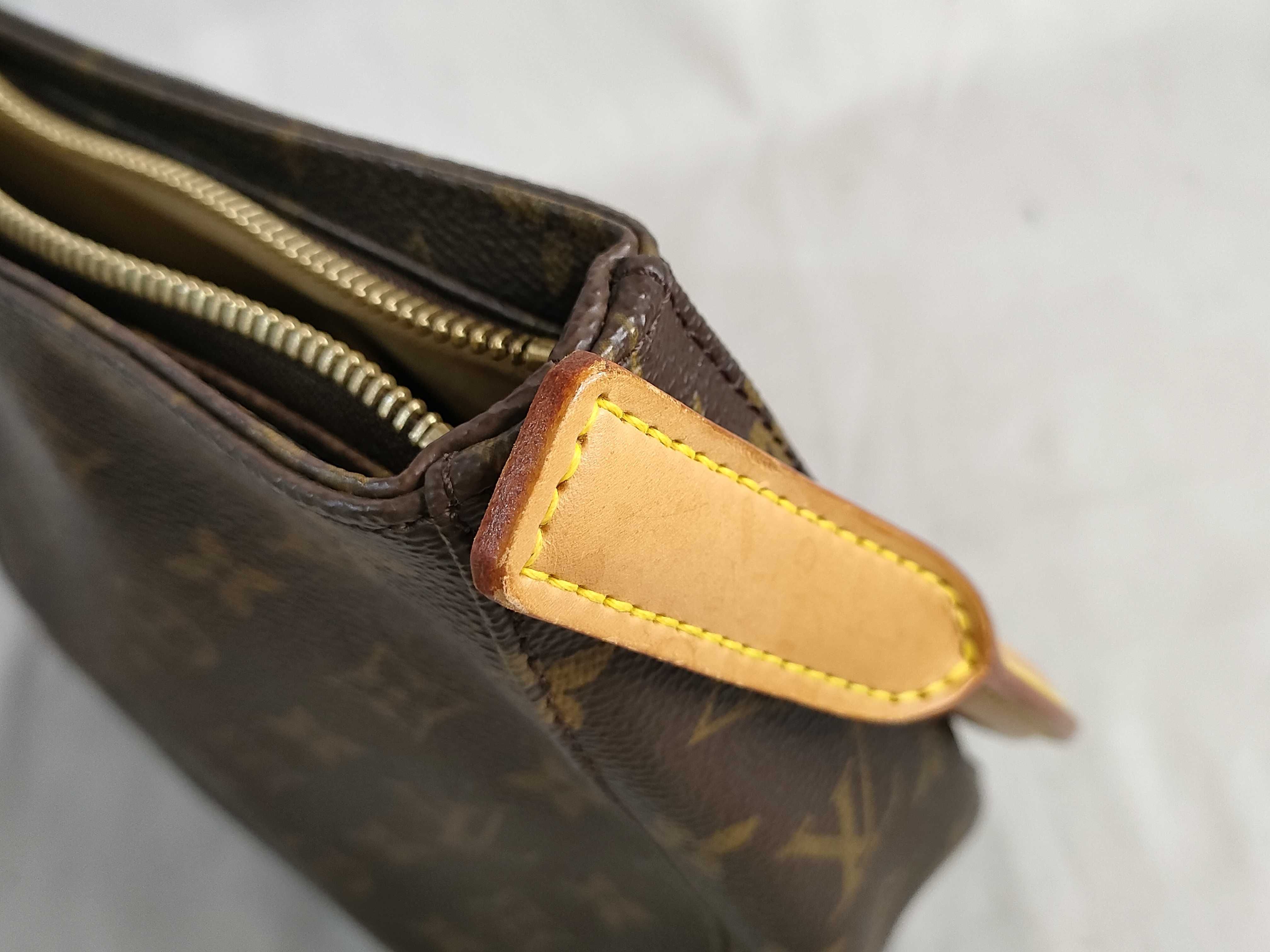 Monogram Looping MM M51146 Brown FL1011 Shoulder Bag — view 14