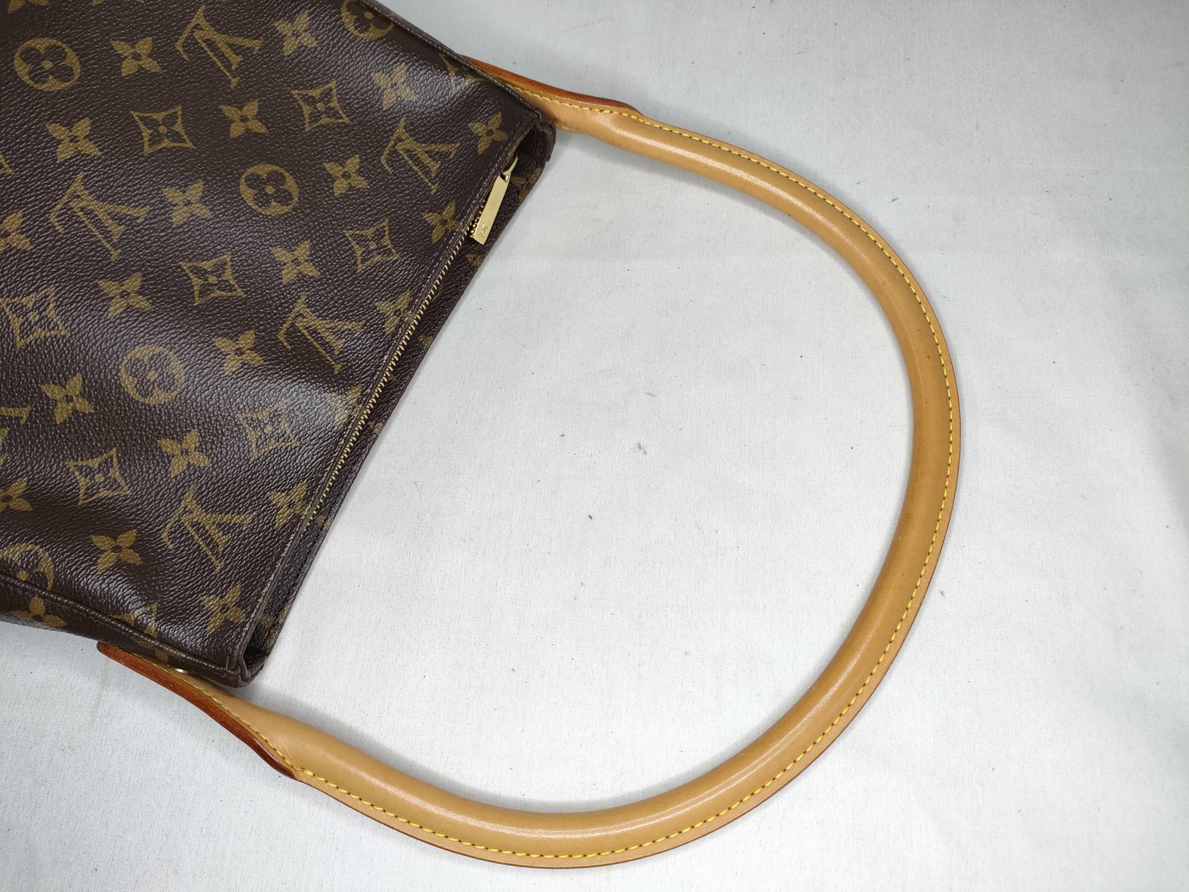 Monogram Looping MM M51146 Brown FL1011 Shoulder Bag — view 3