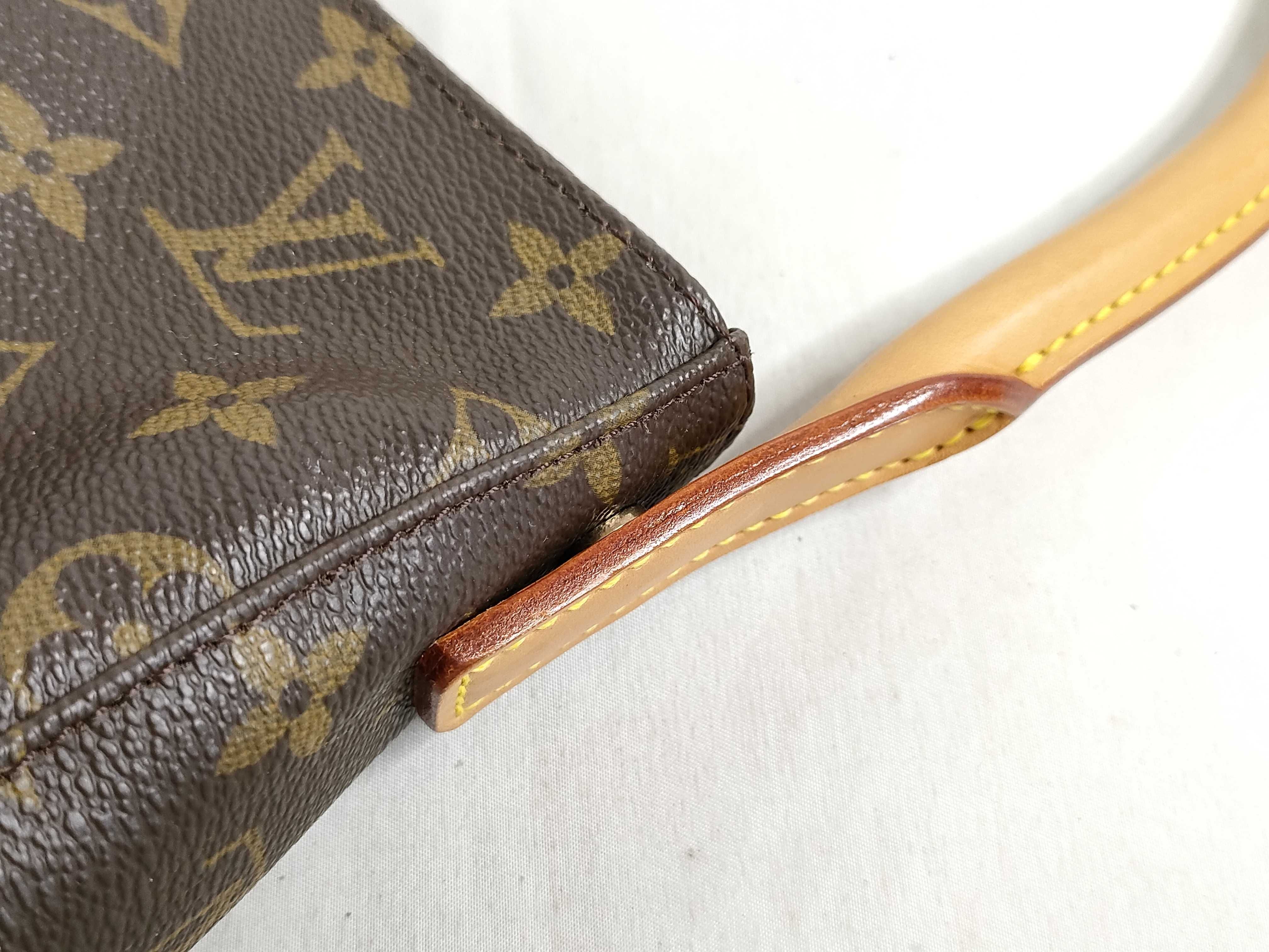 Monogram Looping MM M51146 Brown FL1011 Shoulder Bag — view 5