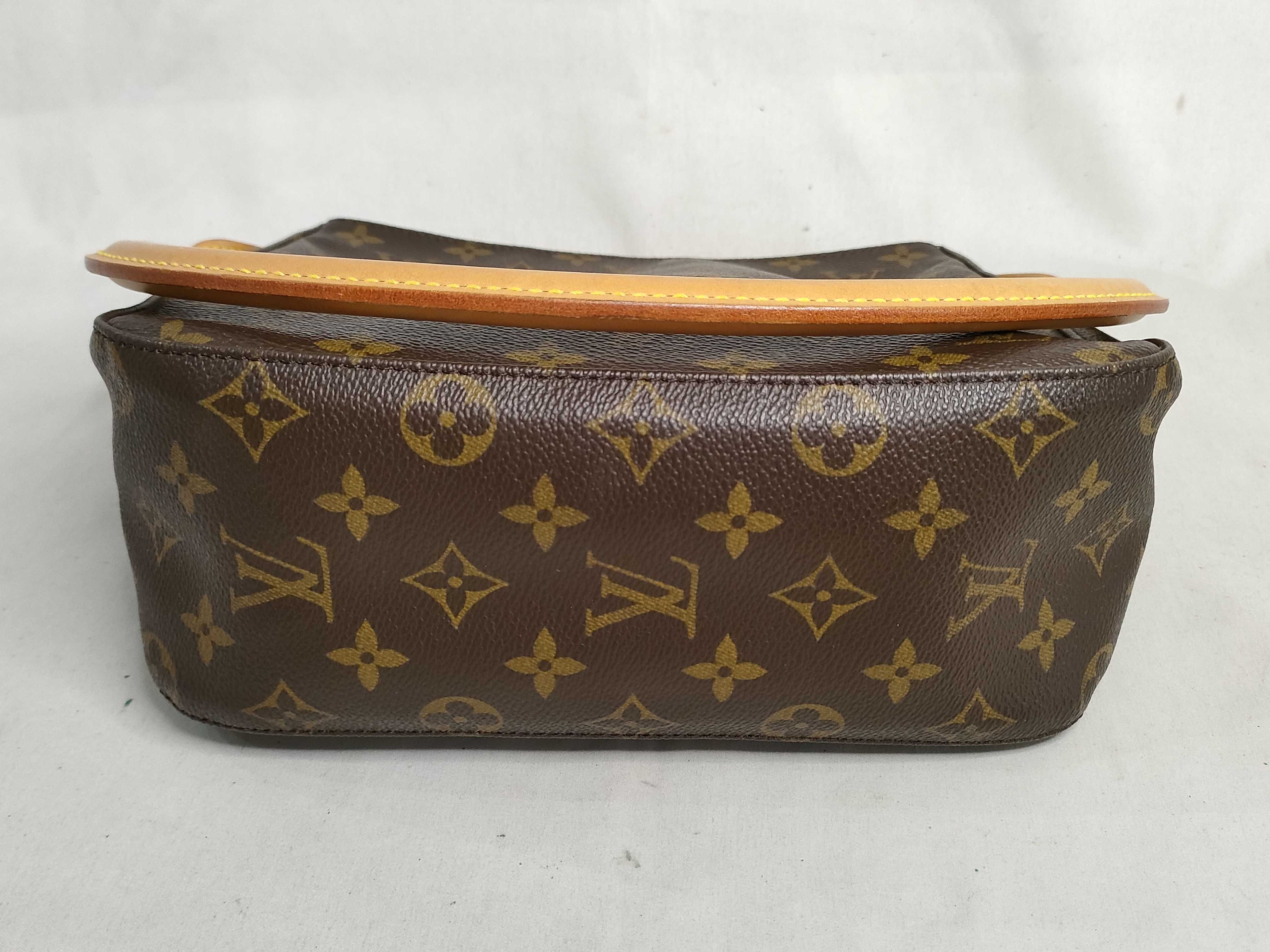 Monogram Looping MM M51146 Brown FL1011 Shoulder Bag — view 7