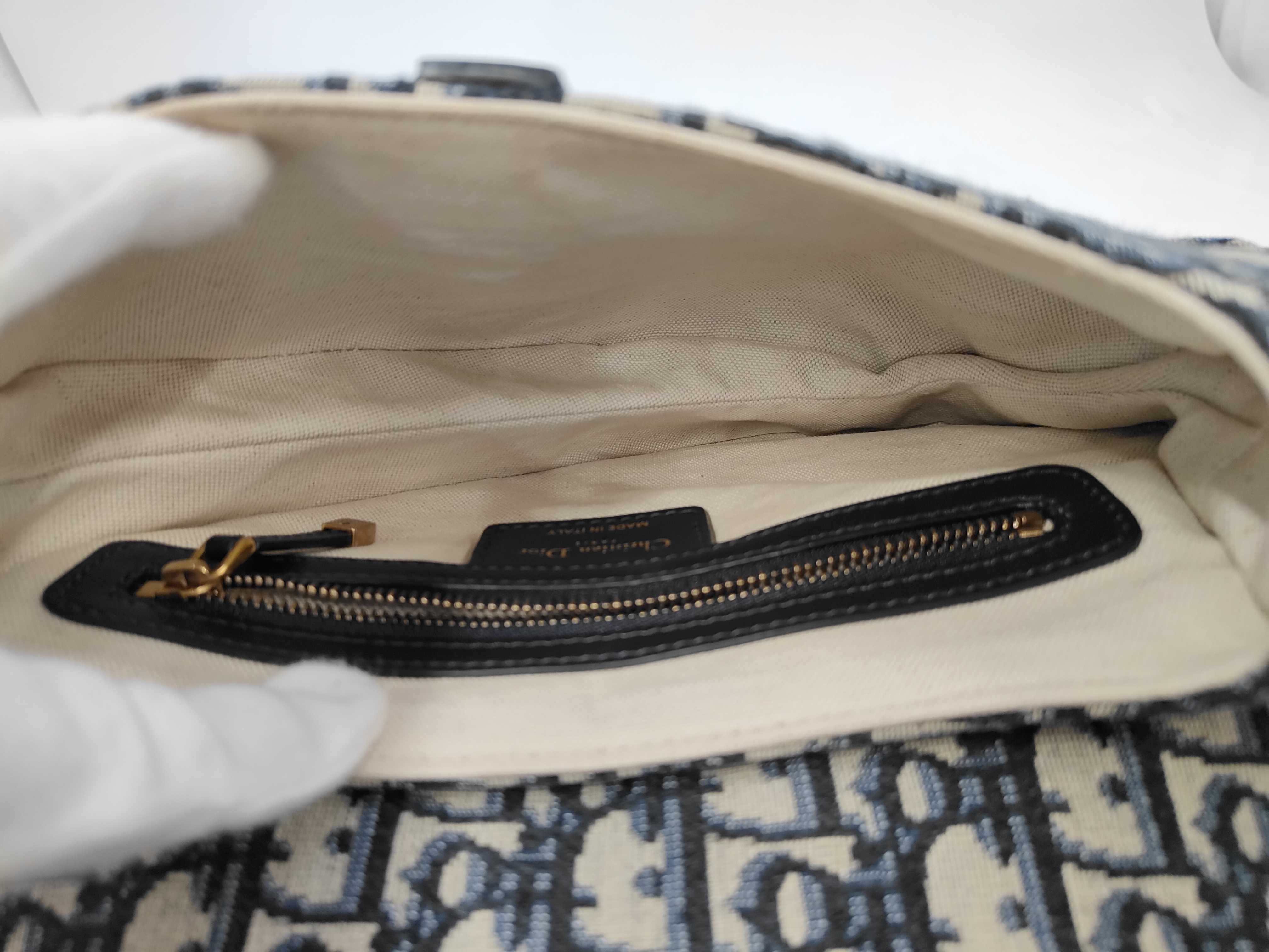 Oblique Saddle Handbag — view 9
