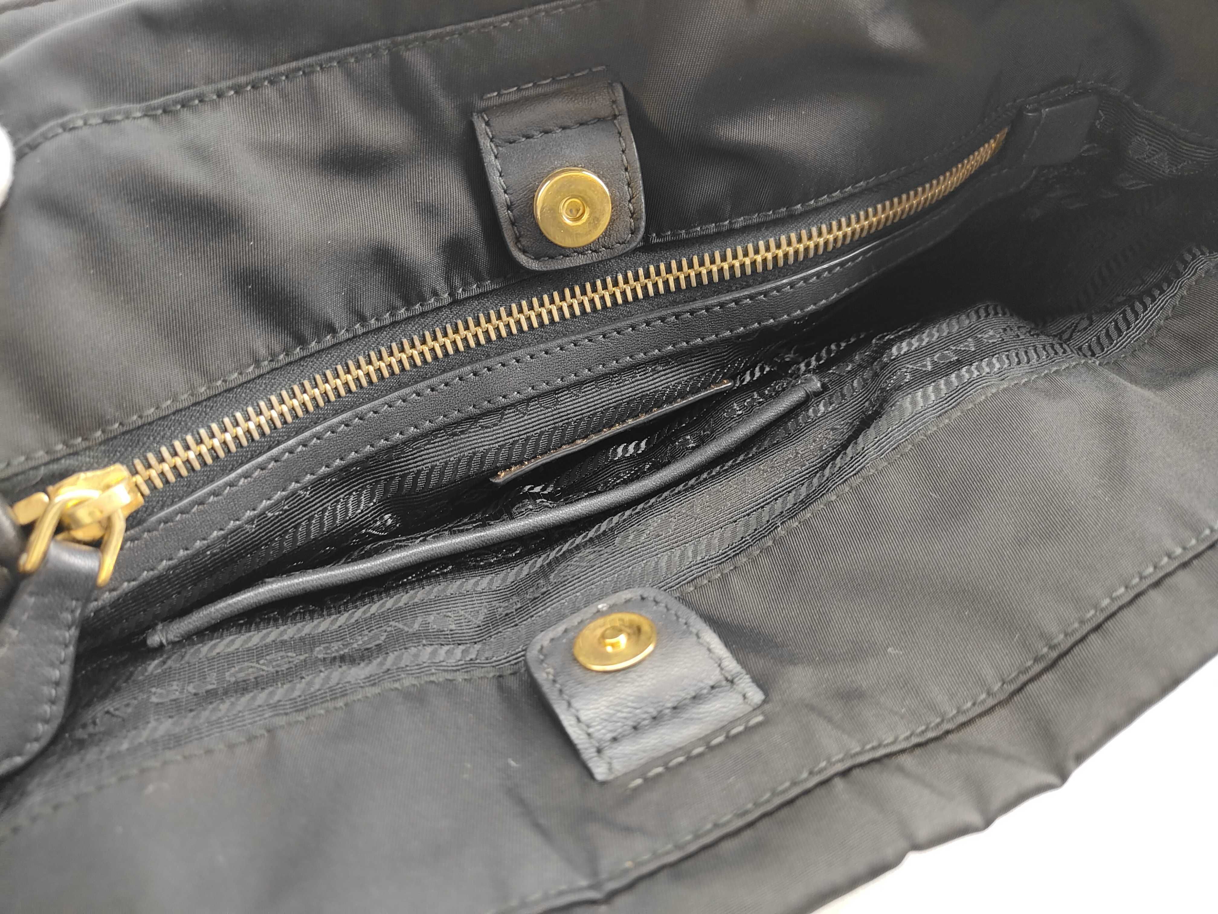 Nylon Black Nylon Tote Bag BN1902 Tote Bag — view 14