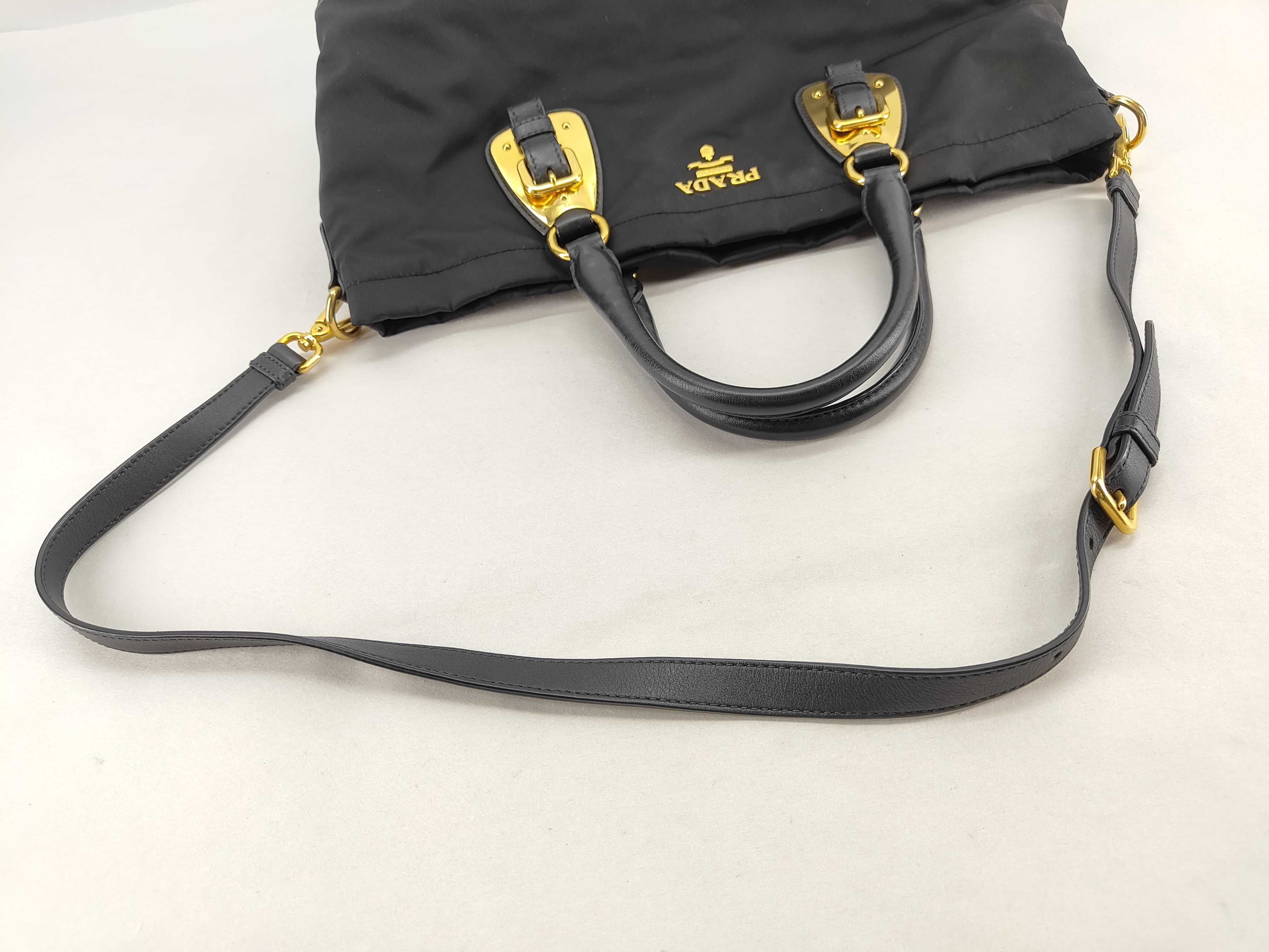 Nylon Black Nylon Tote Bag BN1902 Tote Bag — view 3