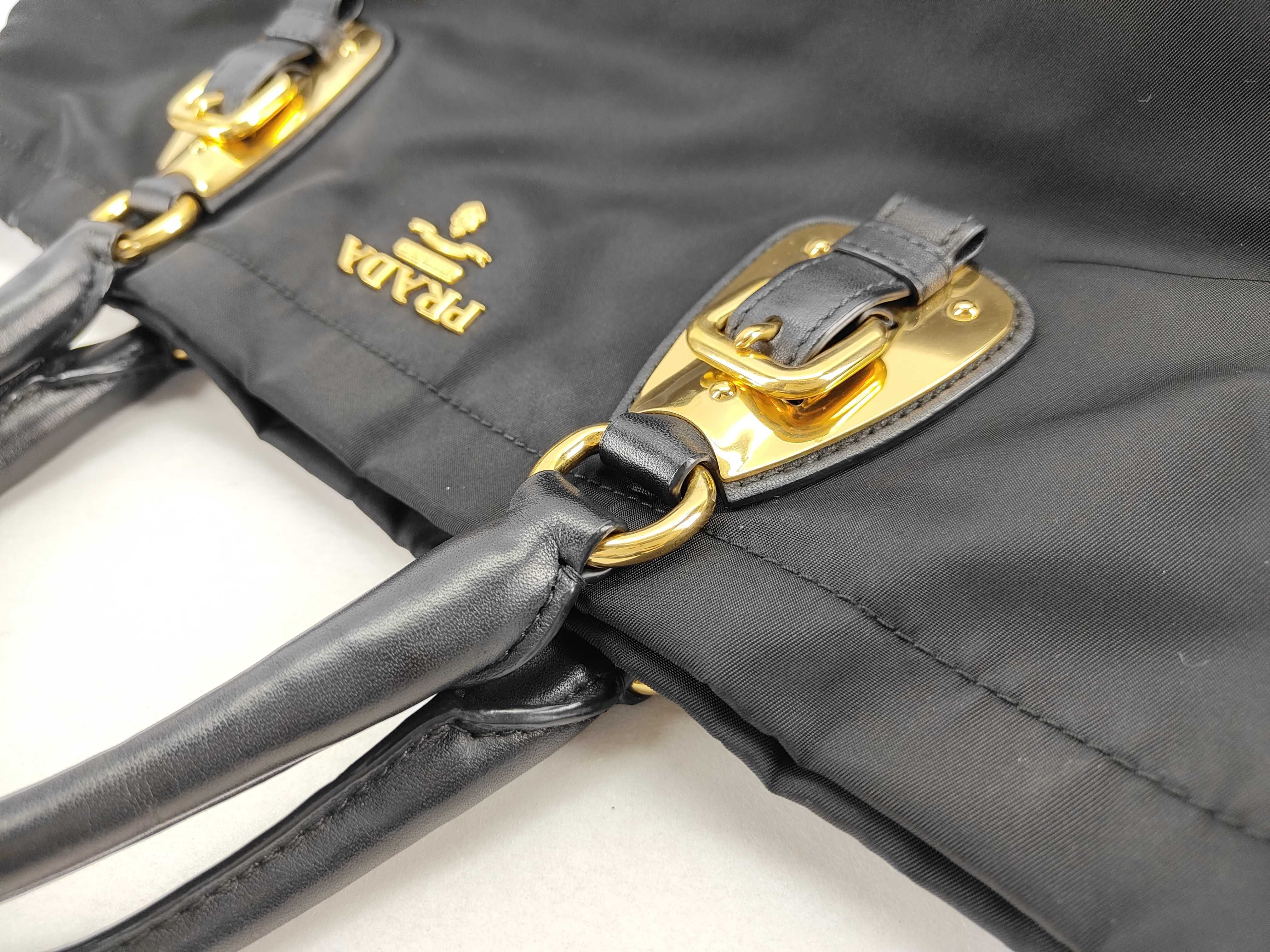Nylon Black Nylon Tote Bag BN1902 Tote Bag — view 5