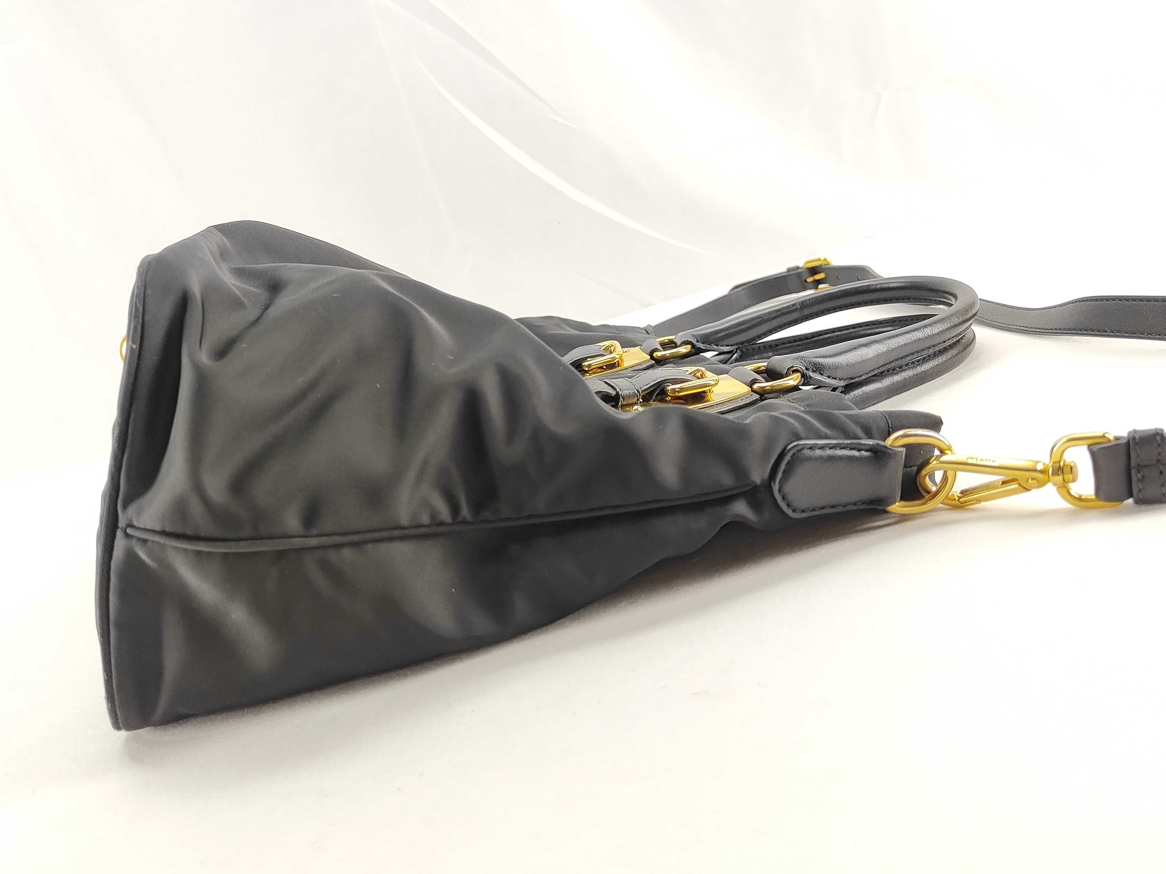 Nylon Black Nylon Tote Bag BN1902 Tote Bag — view 9