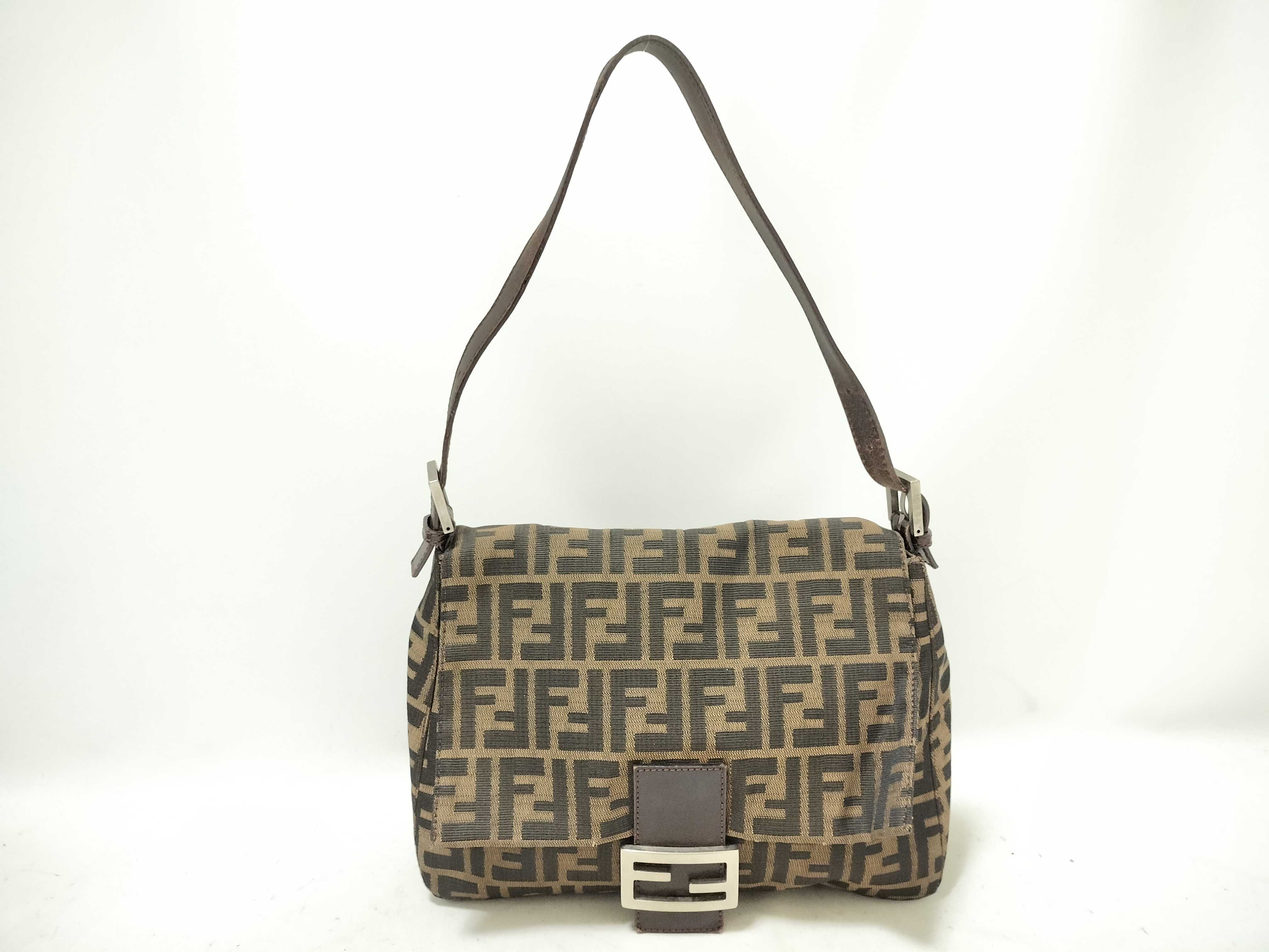 Zucca pattern Fendi Zucca Mamma handbag one-shoulder bag handbag