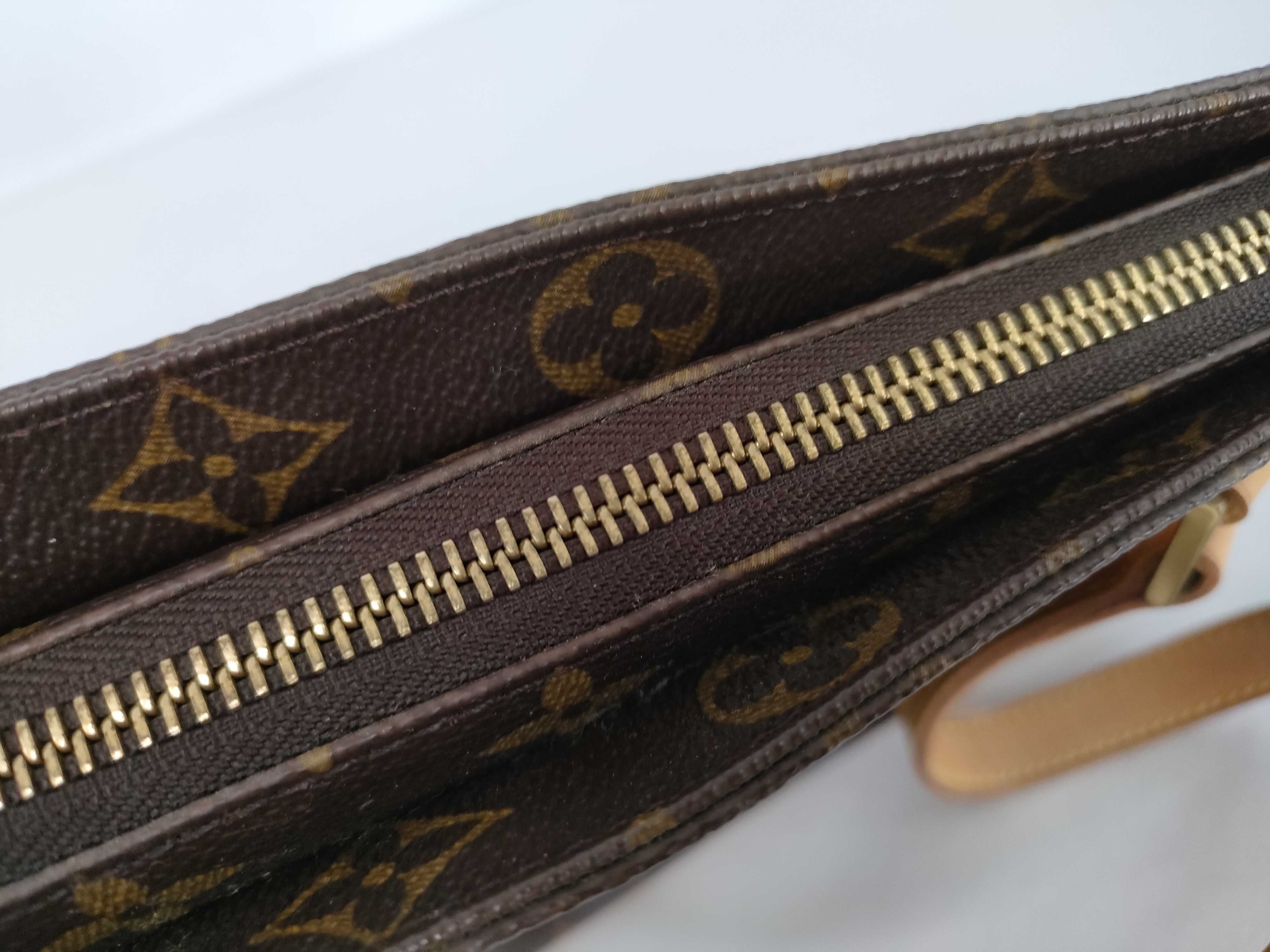 Monogram Vuitton Cabas Piano Tote Bag — view 8