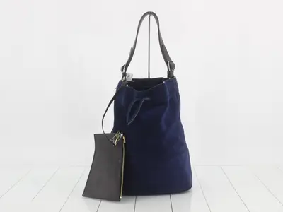 Drawstring Shoulder with Pouch