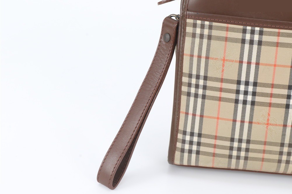 Nova check canvas leather — view 2