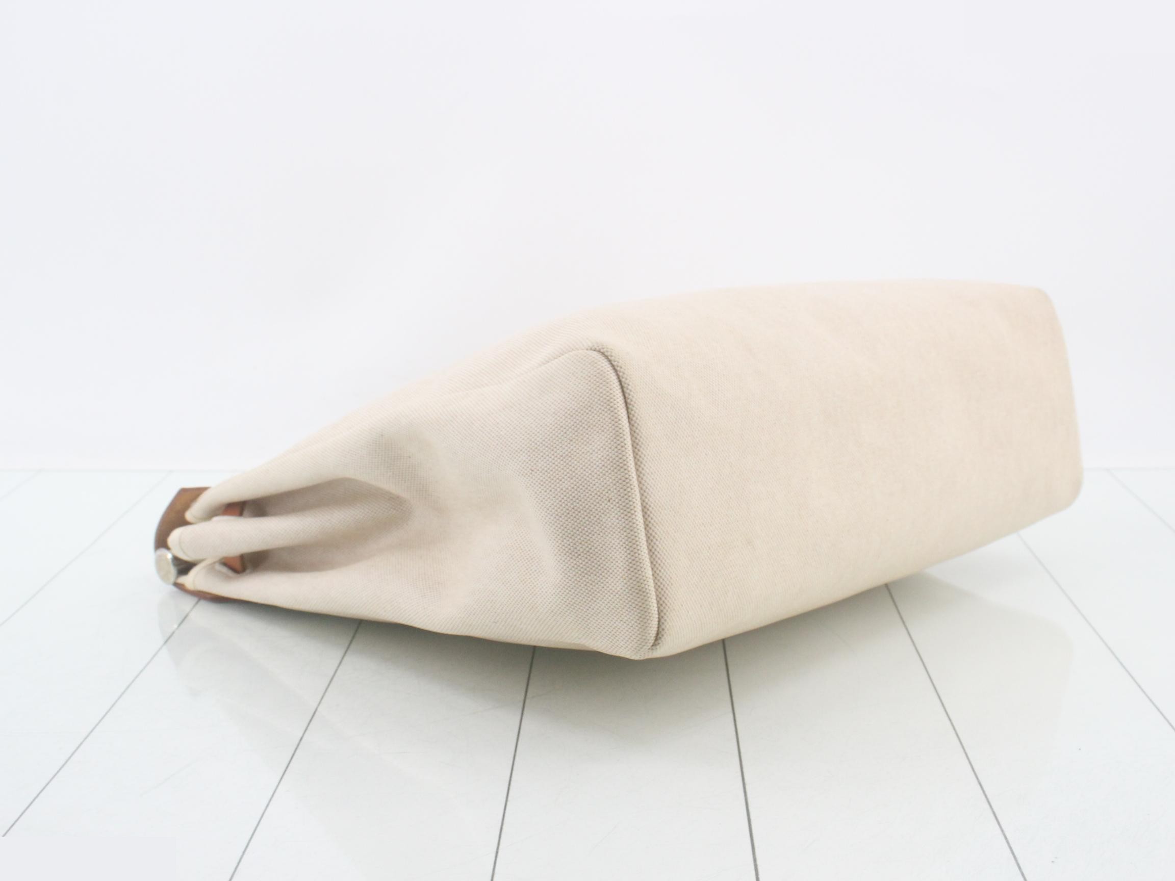 Herbag MM Toile/Leather Beige — view 5