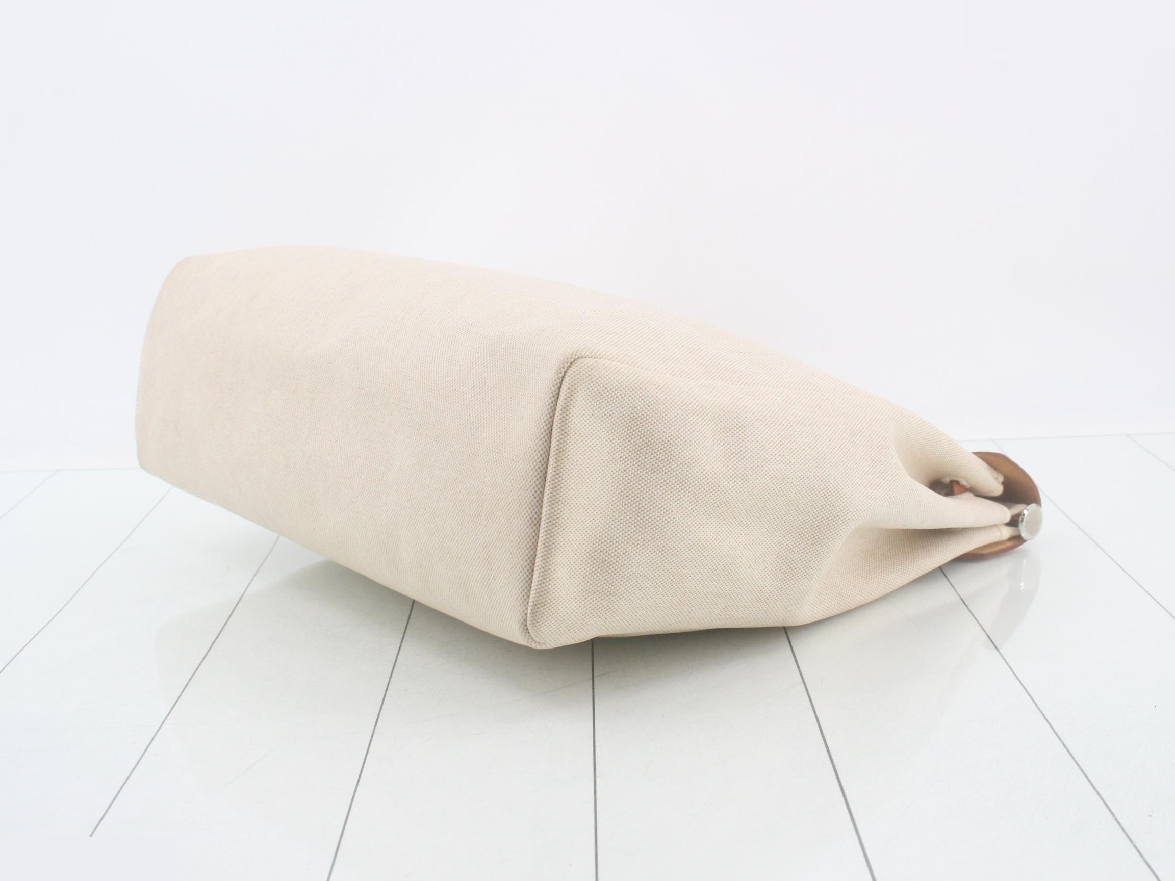 Herbag MM Toile/Leather Beige — view 6