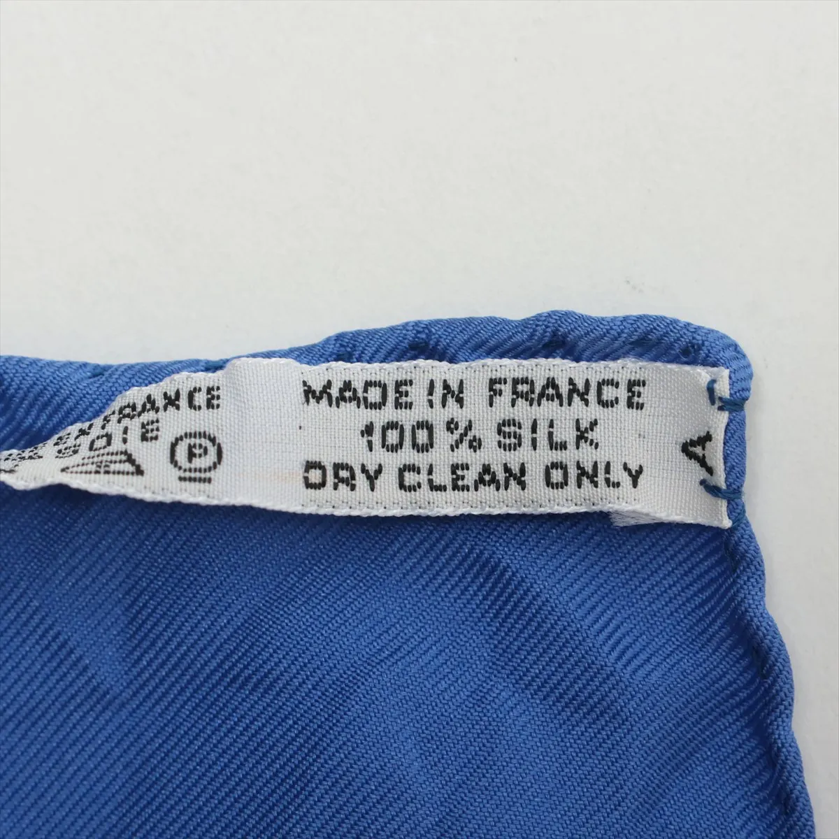 Carre 90 SELLES A HOUSSE scarf, silk, blue, with — view 6