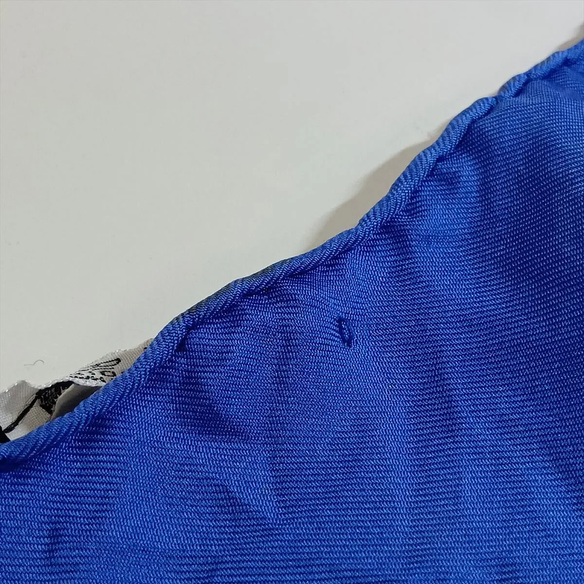Carre 90 SELLES A HOUSSE scarf, silk, blue, with — view 7