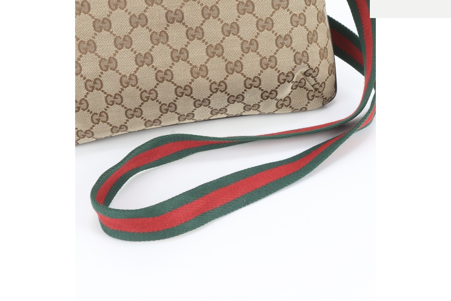 GG Canvas Sherry Line 189749 Leather Shoulder Bag — view 2