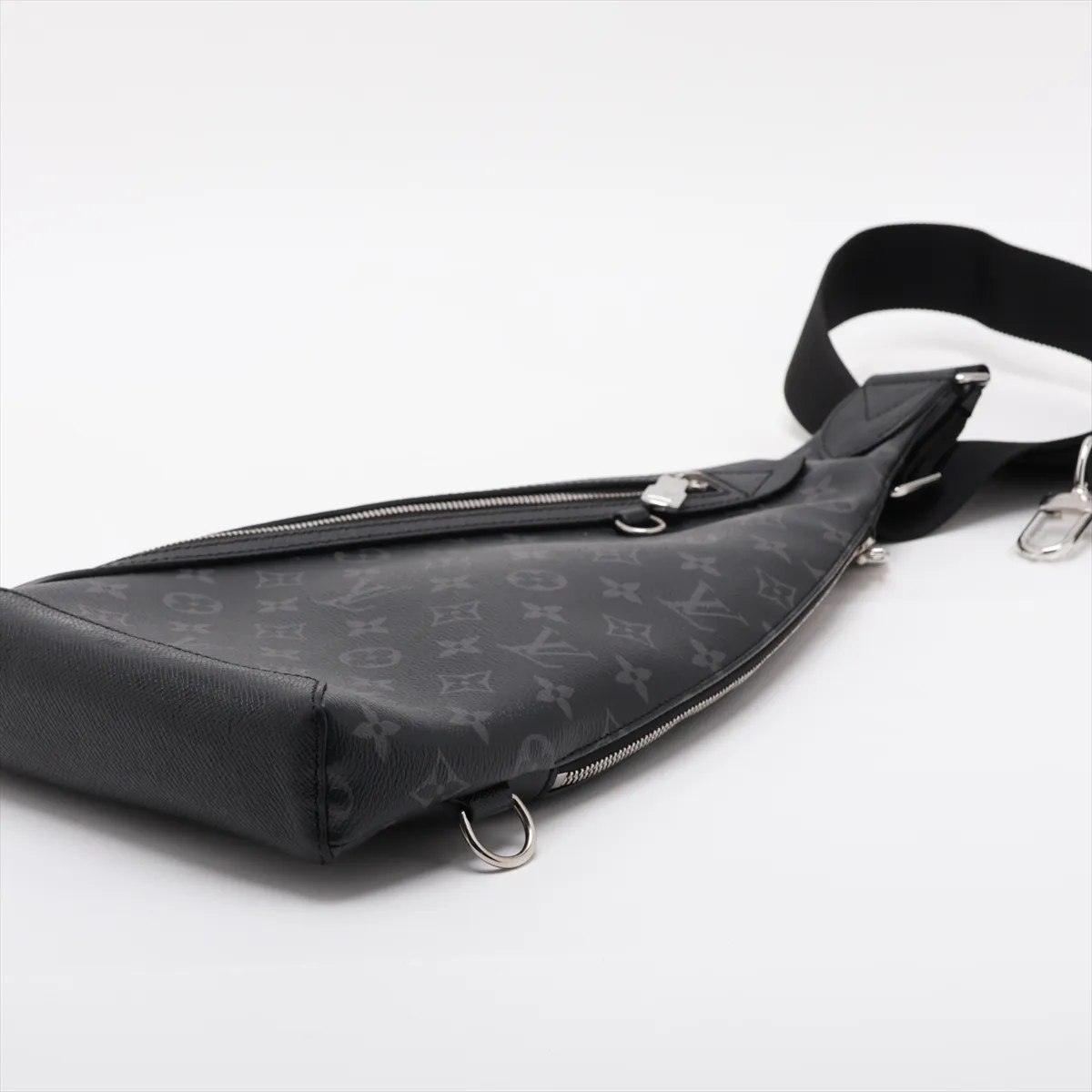 Monogram Eclipse Duo Sling Bag M30936 Black (RFID detected) — view 3