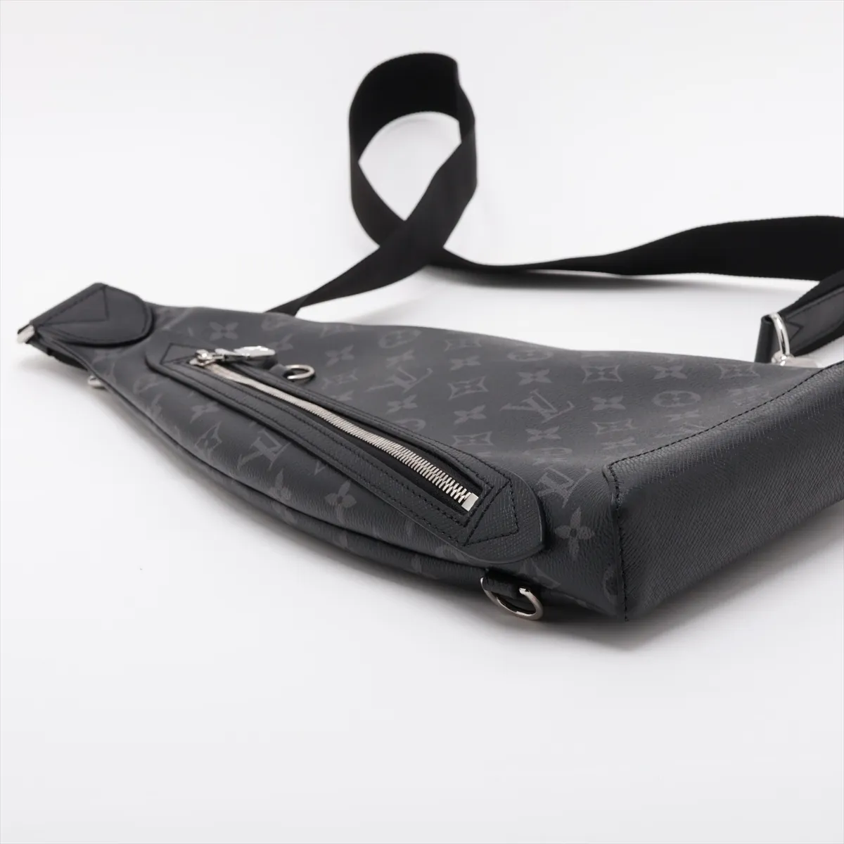 Monogram Eclipse Duo Sling Bag M30936 Black (RFID detected) — view 4