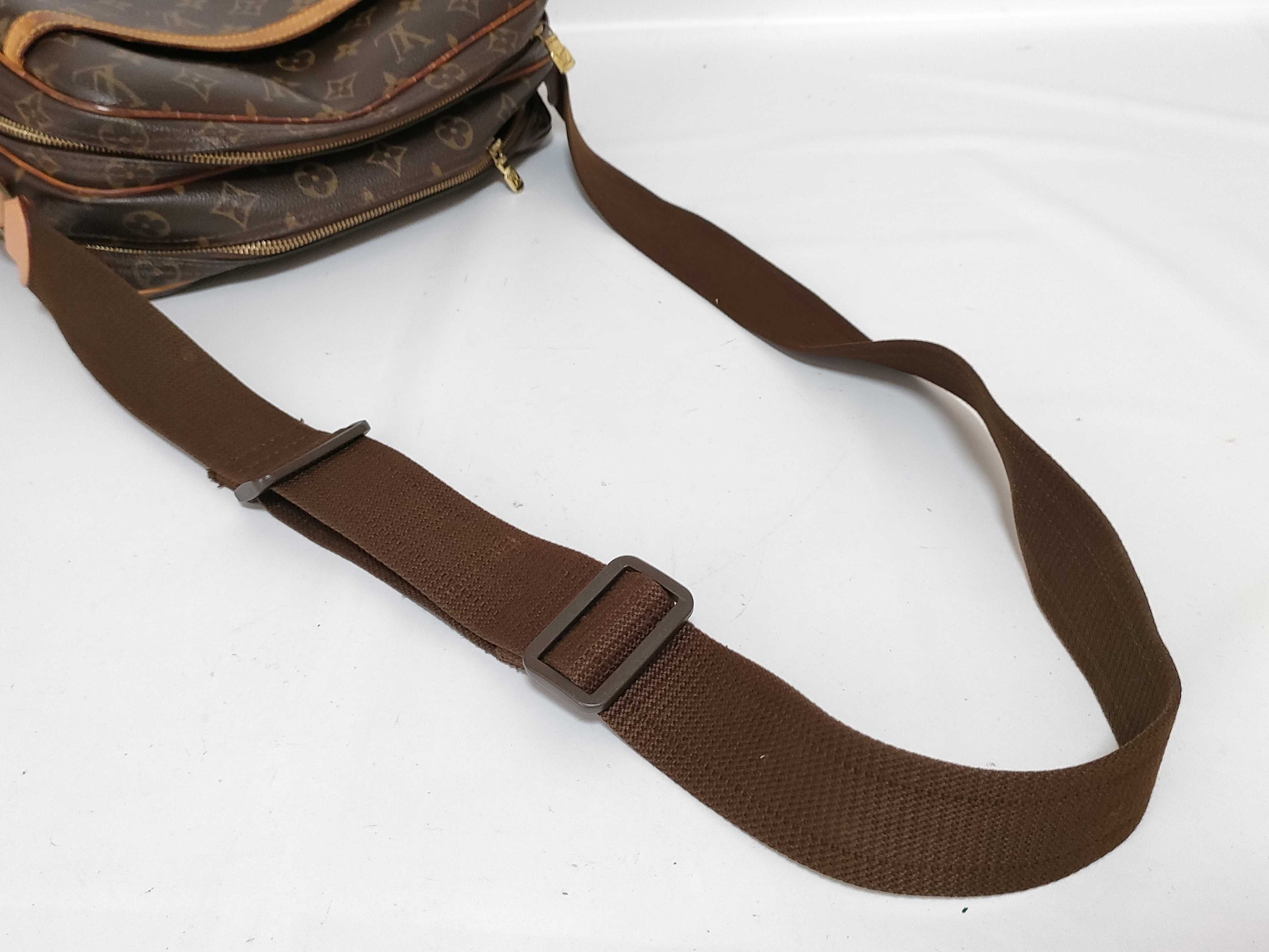 Monogram Louis Vuitton Monogram M45254 Reporter PM SP2068 Shoulder Bag (Original Replacement Base) — view 3