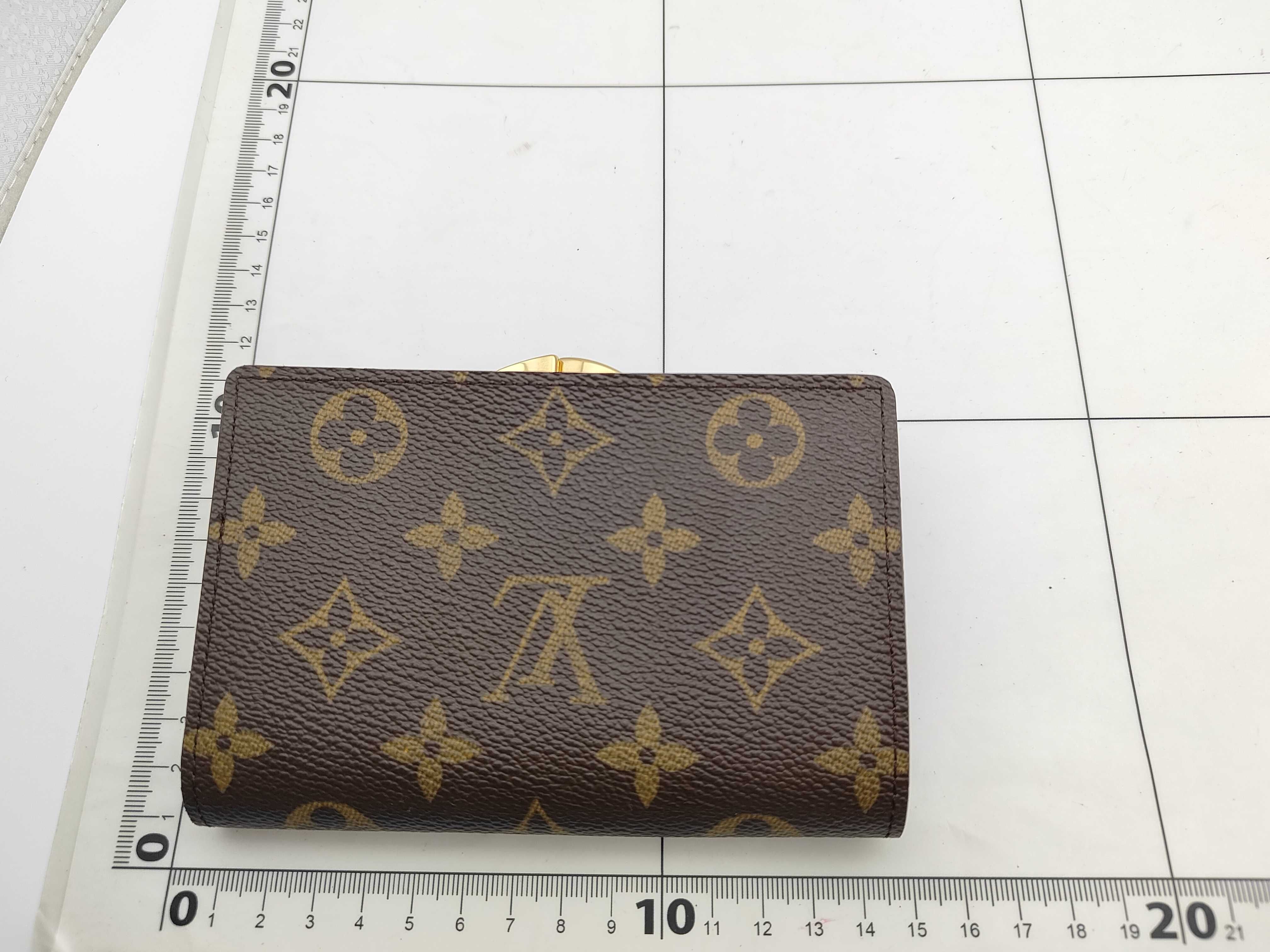 Monogram Louis Vuitton Monogram Portemonnaie Viennois M61663/TH1023 Wallet — view 2