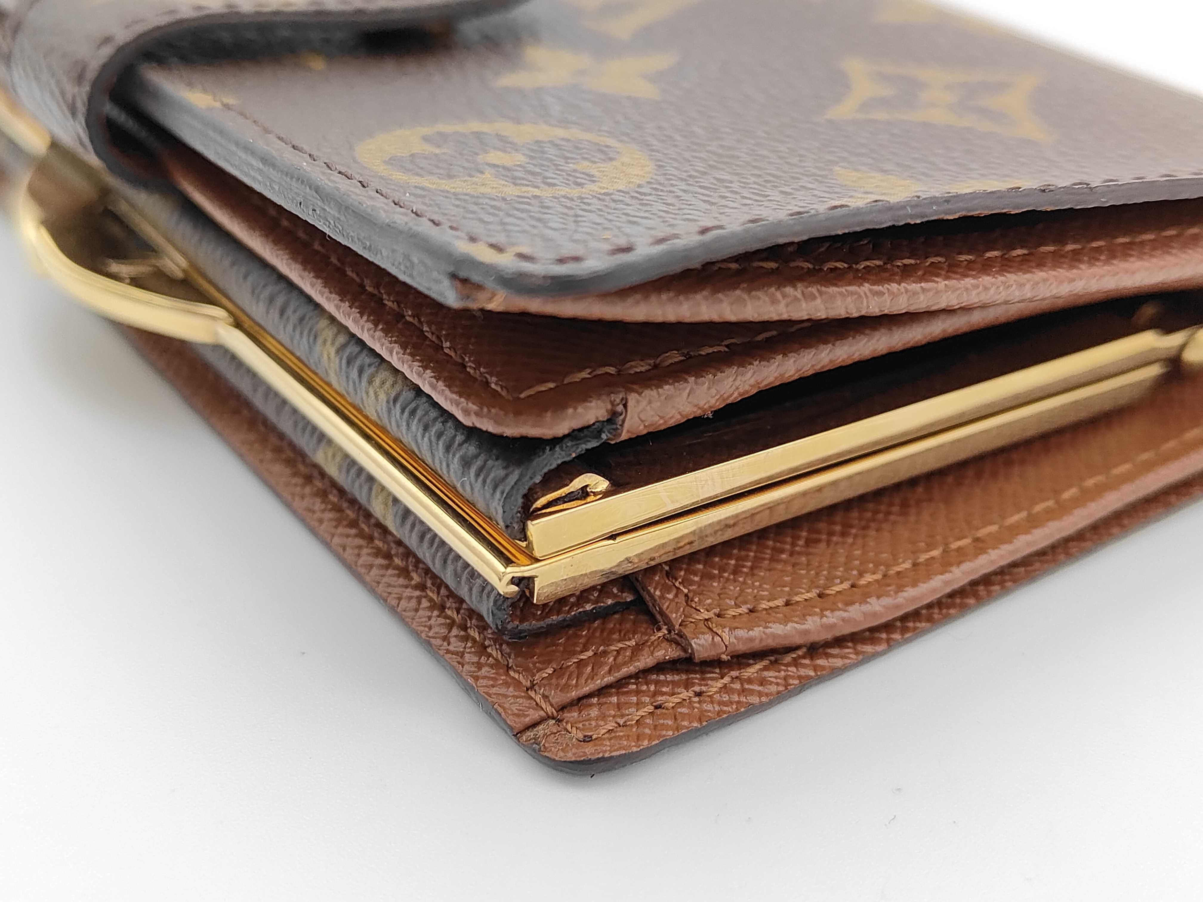 Monogram Louis Vuitton Monogram Portemonnaie Viennois M61663/TH1023 Wallet — view 3