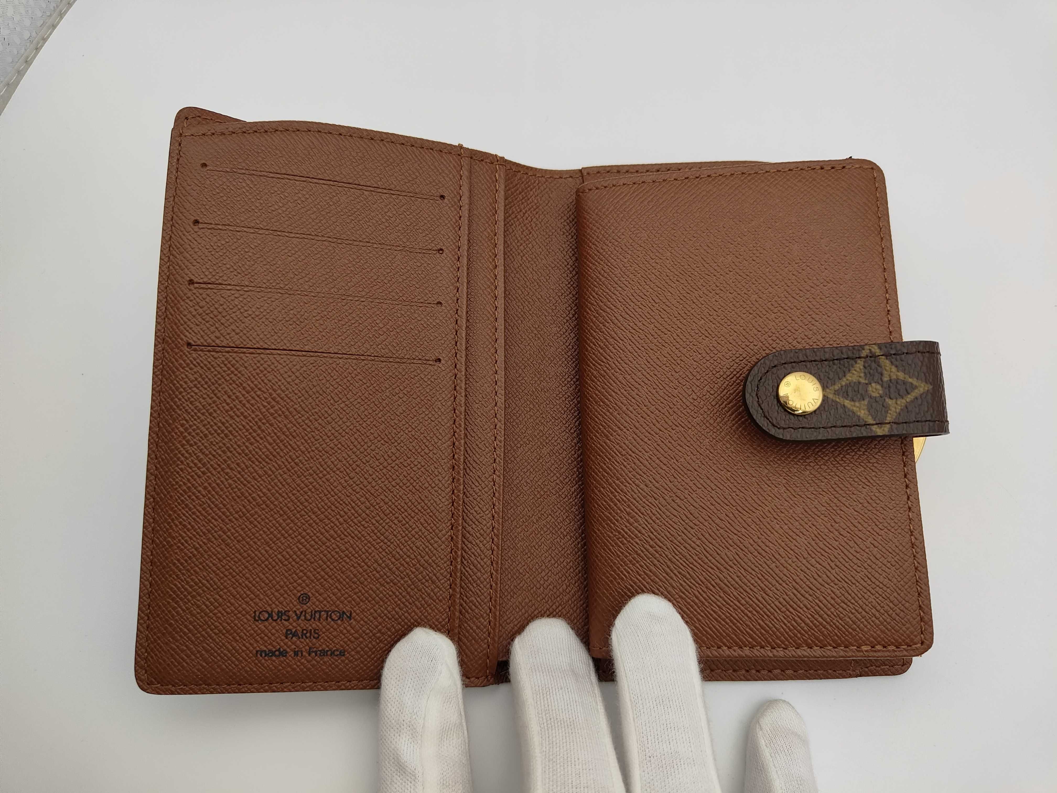 Monogram Louis Vuitton Monogram Portemonnaie Viennois M61663/TH1023 Wallet — view 5