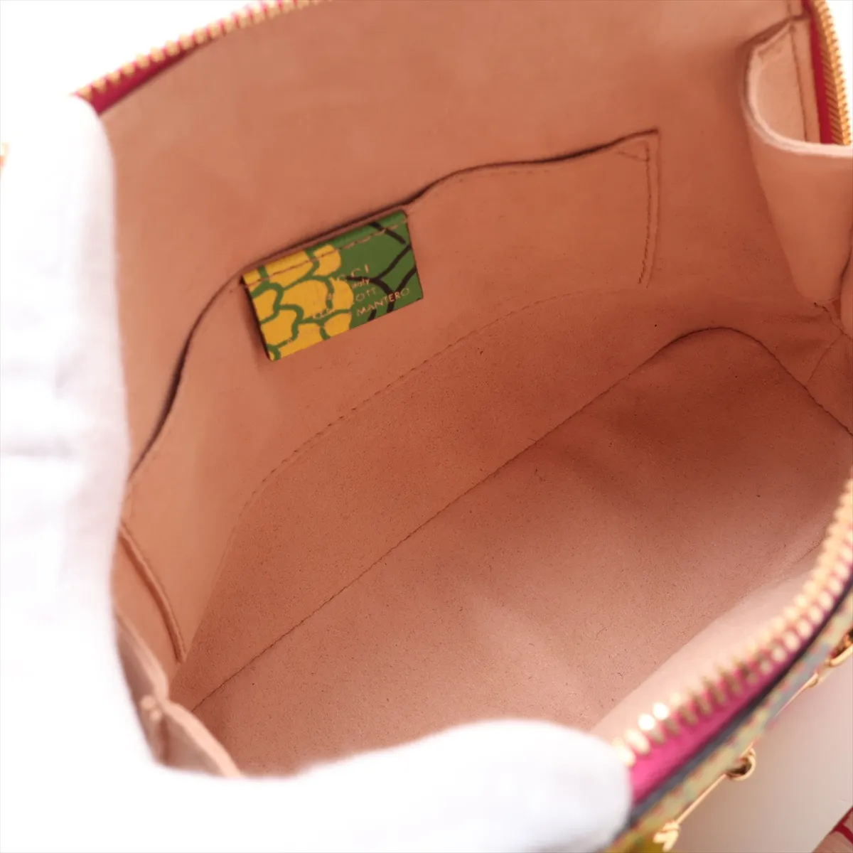 Horsebit 1955 Leather 2-Way Handbag, Multicolor 640716 — view 7