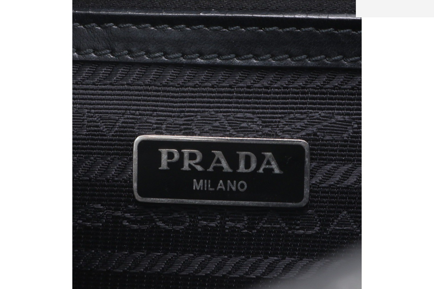Saffiano Leather 2-Way Chain Shoulder Bag — view 9
