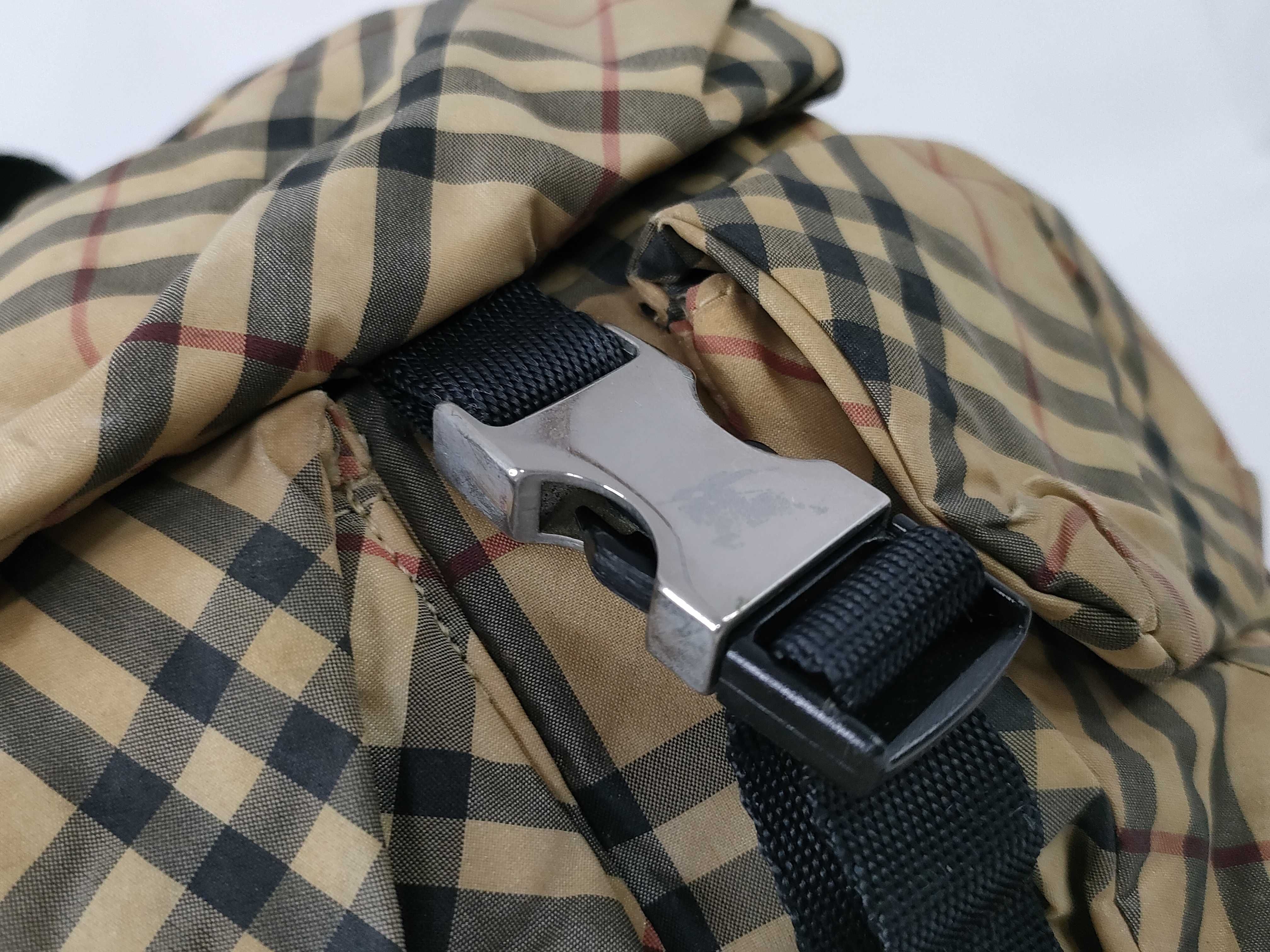 Blue Label Nova Check Backpack Rucksack — view 8