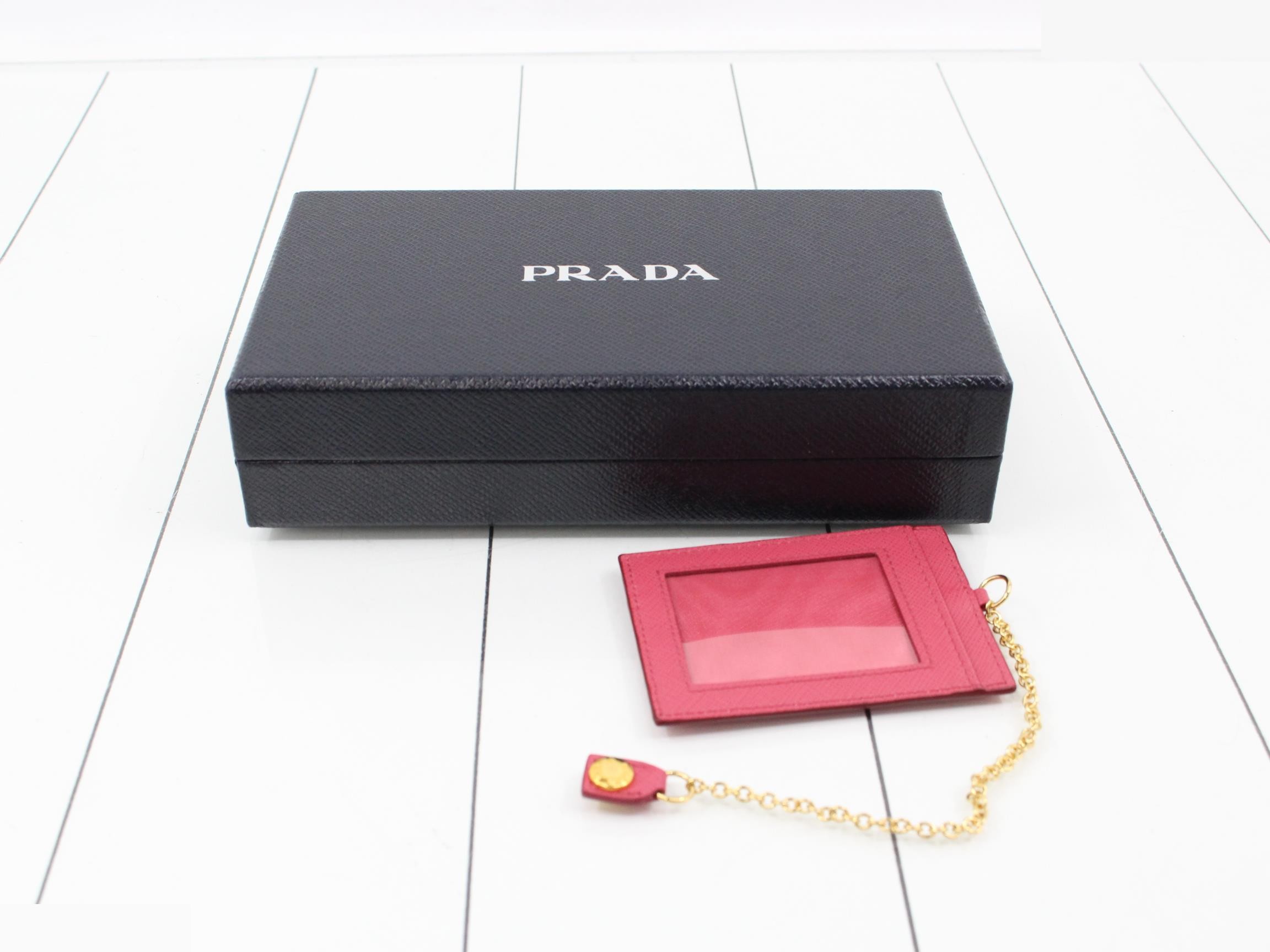 Saffiano Logo Bi-fold Long Wallet — view 5