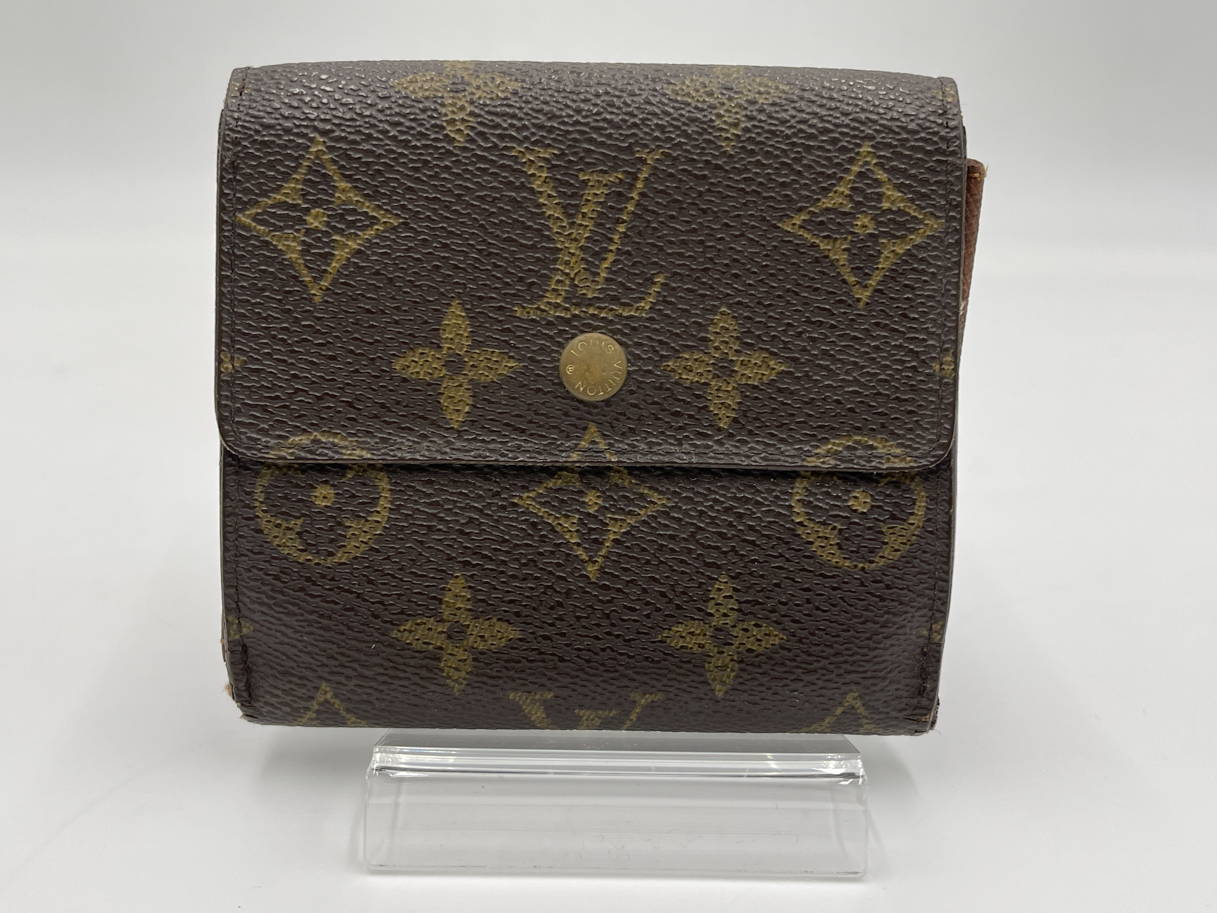 Monogram Portomone Bier Cult Credit M61652 SP0091 Fold Wallet