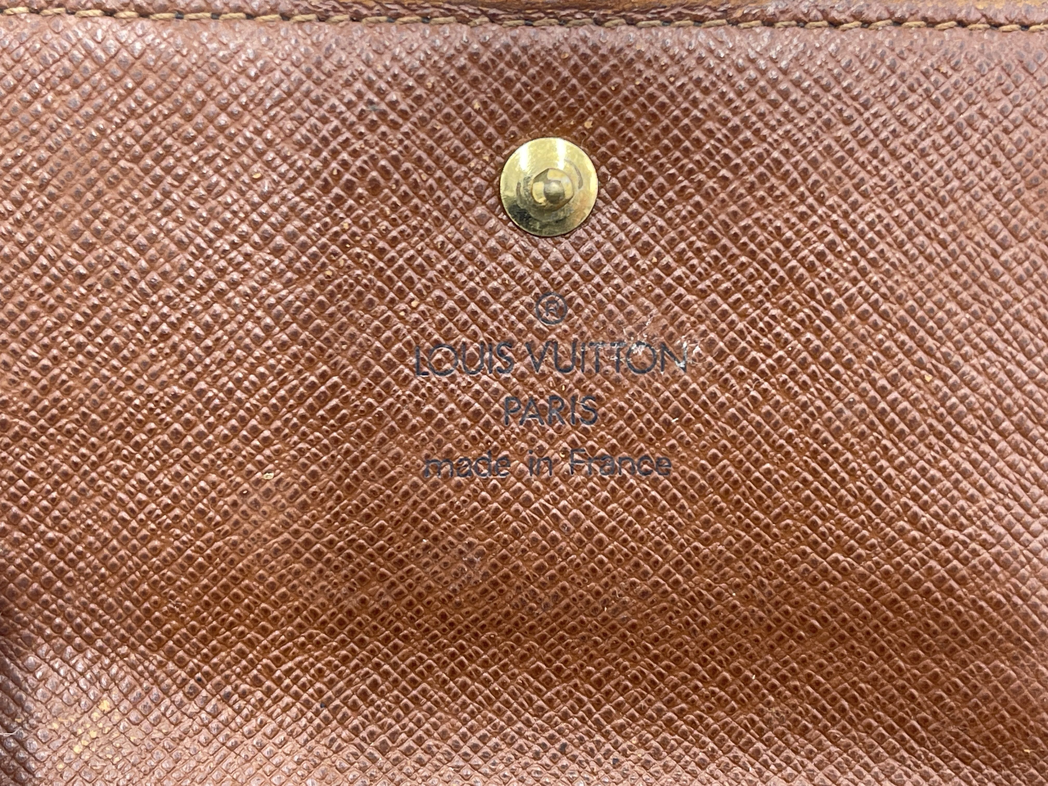 Monogram Portomone Bier Cult Credit M61652 SP0091 Fold Wallet — view 6