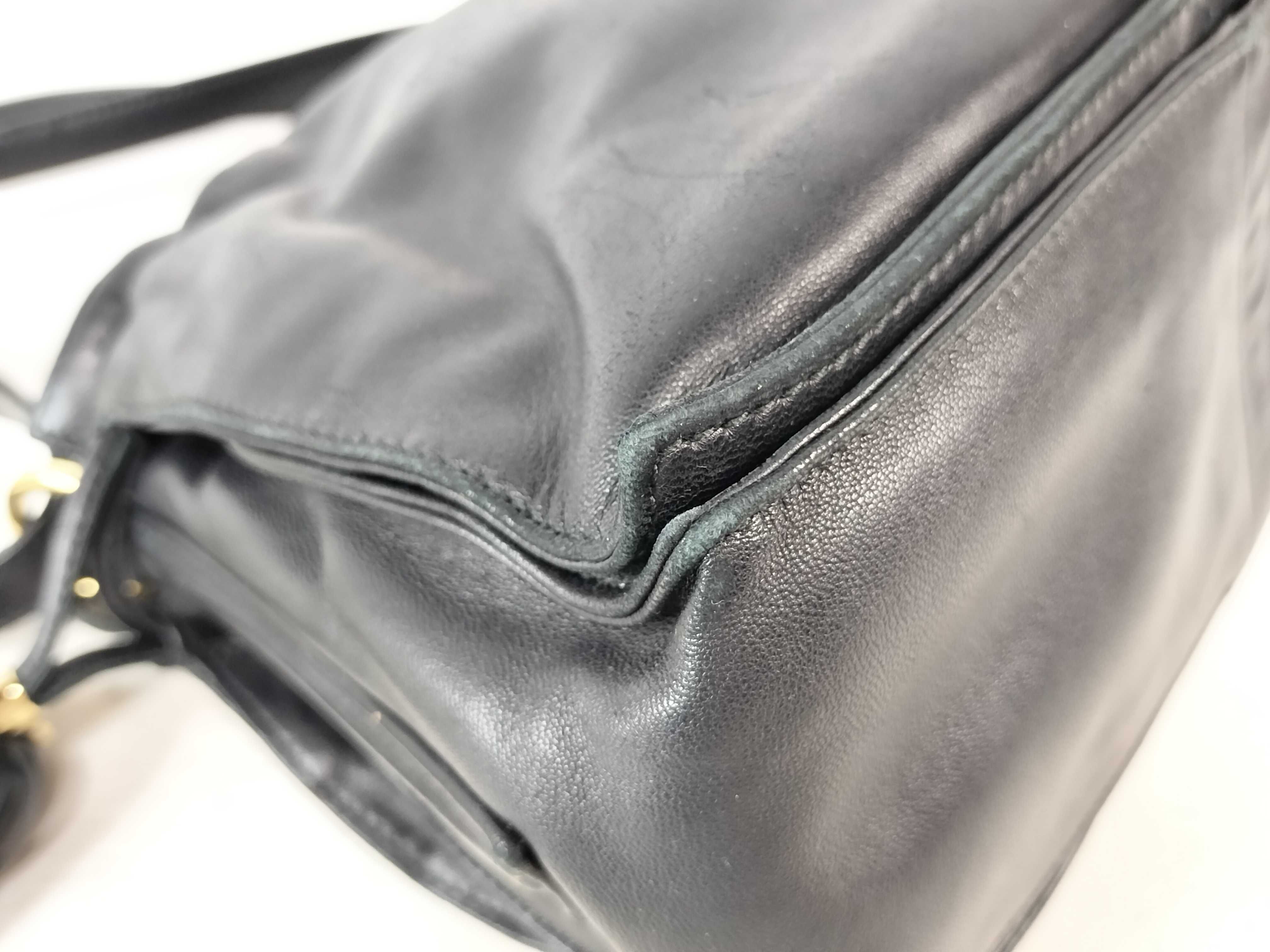Leather Flamenco Shoulder Bag — view 6