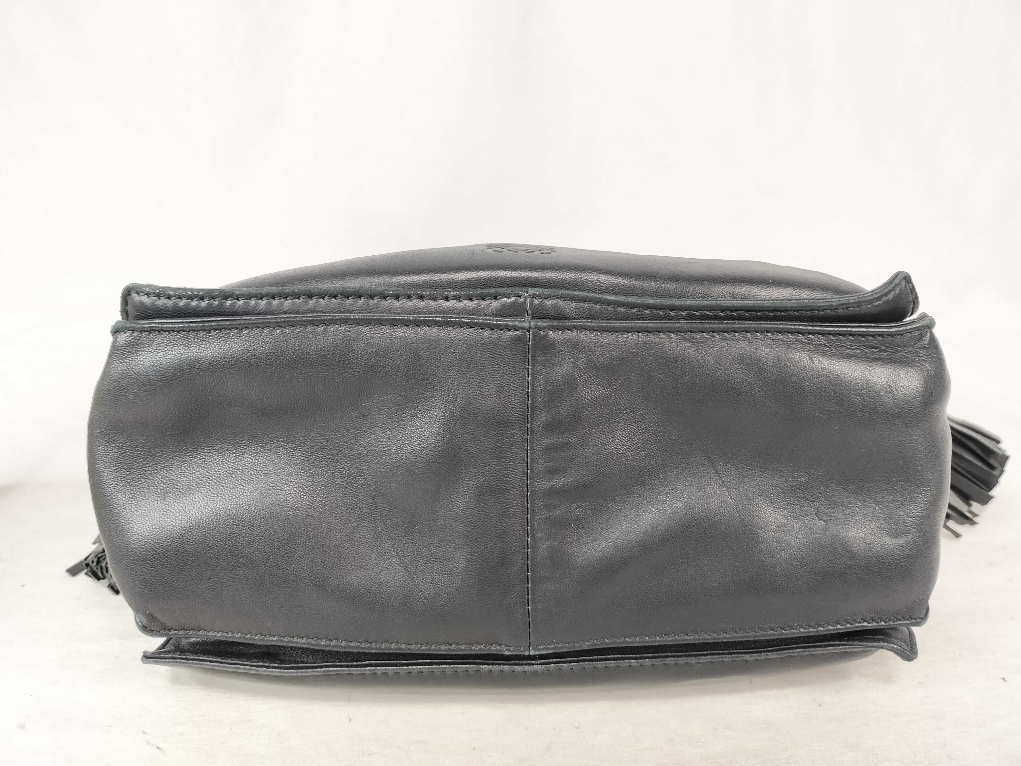 Leather Flamenco Shoulder Bag — view 7
