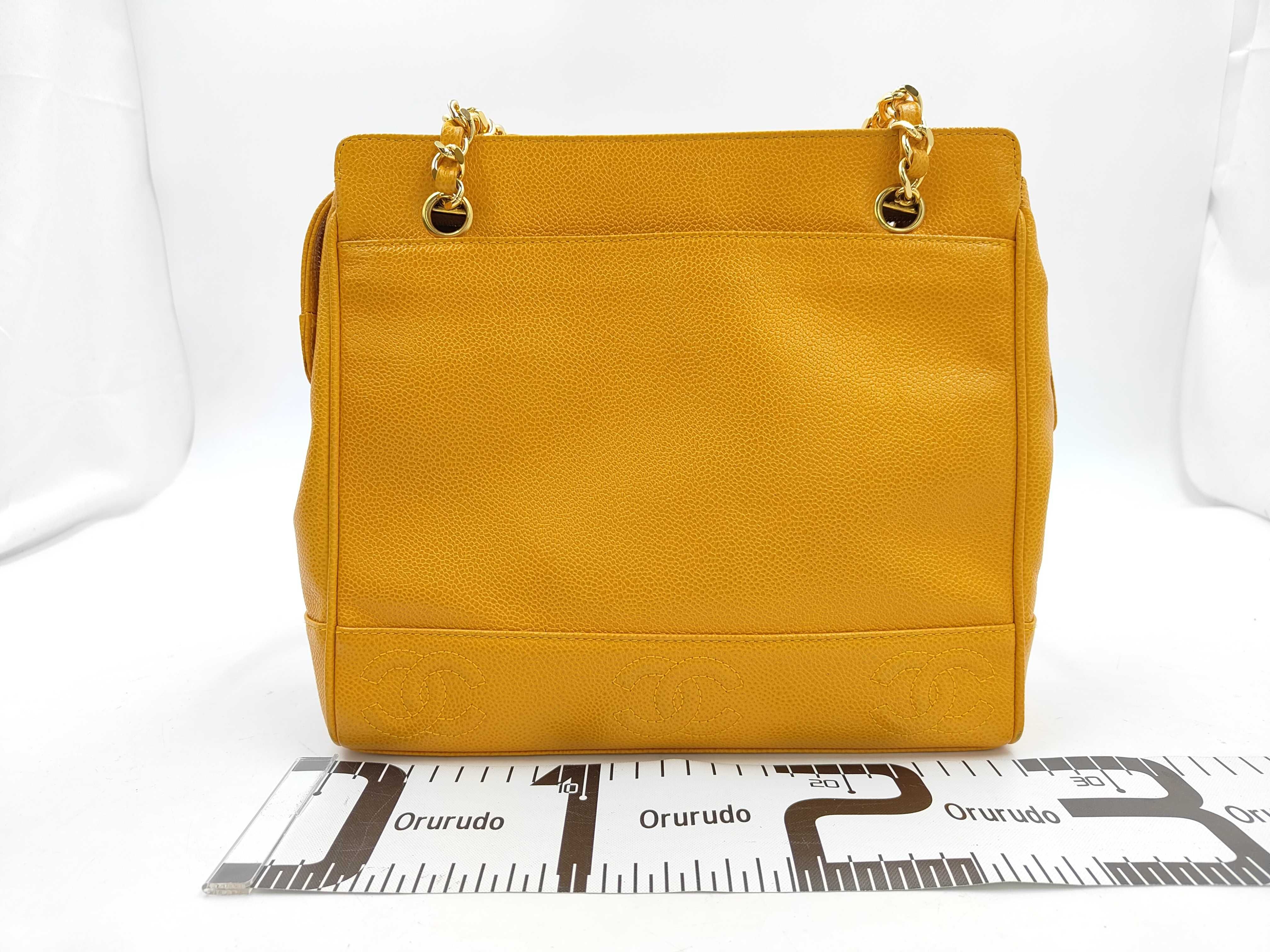 Triple Coco Caviar Skin Chain Shoulder Bag — view 2